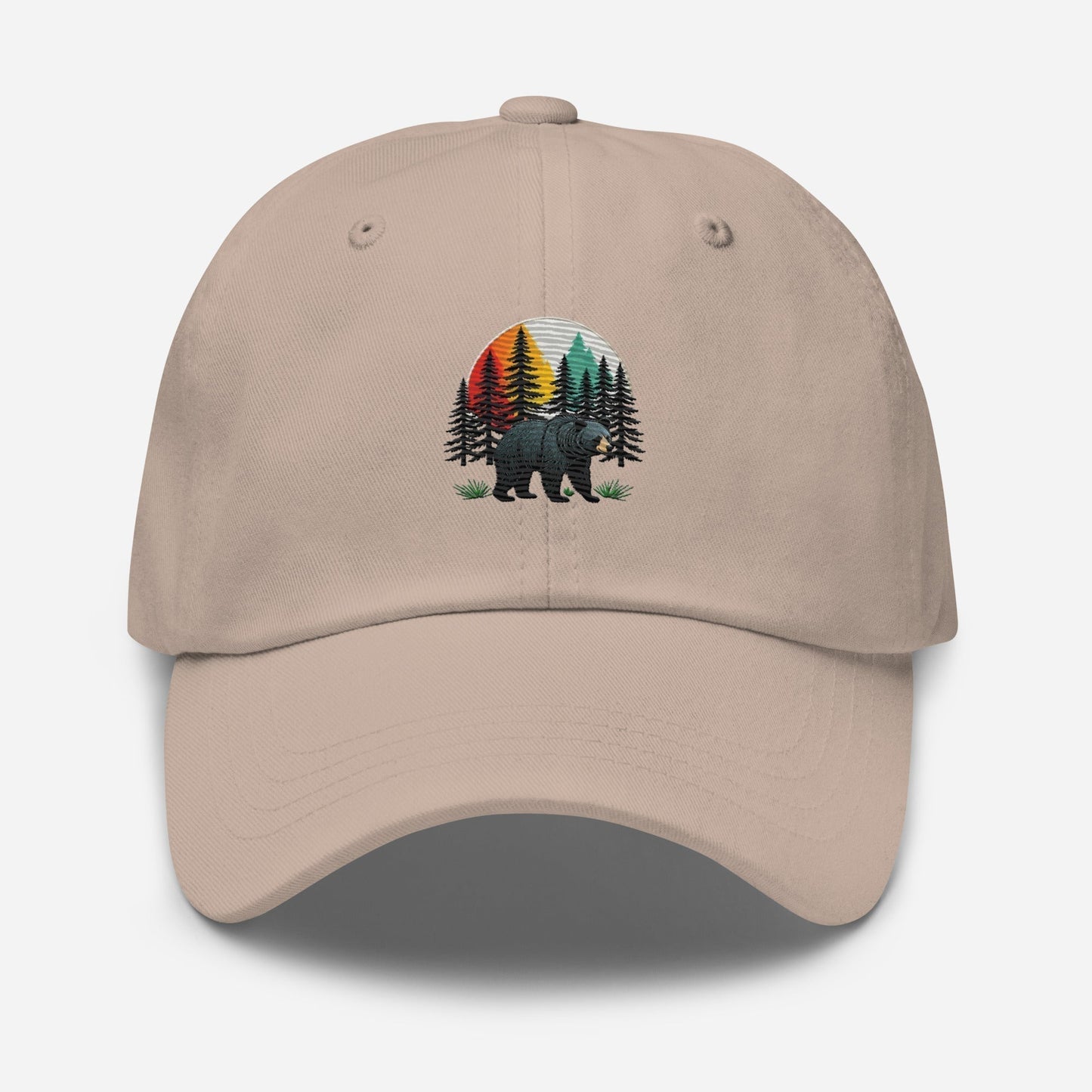 forest guardian black bear dad hat