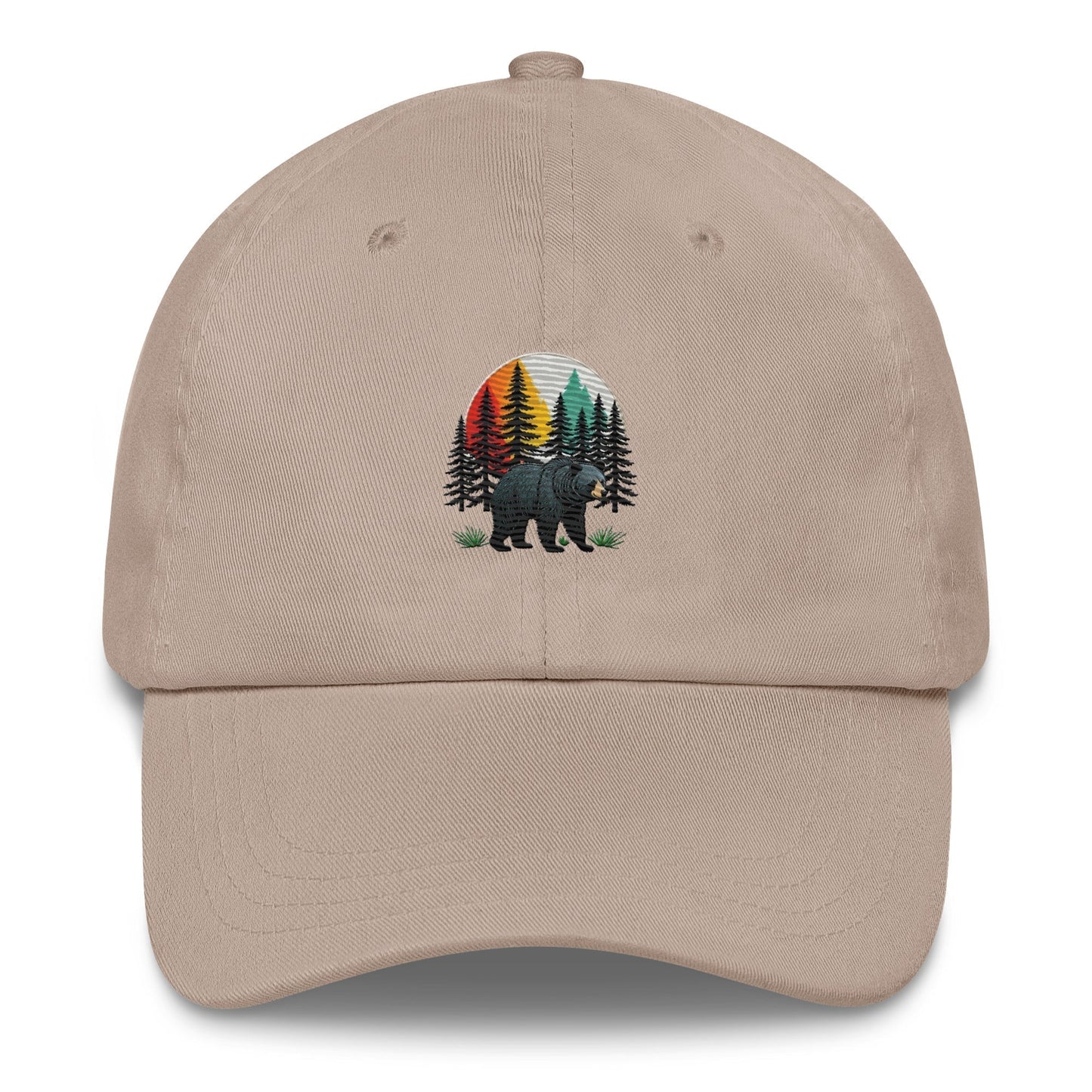 forest guardian black bear dad hat