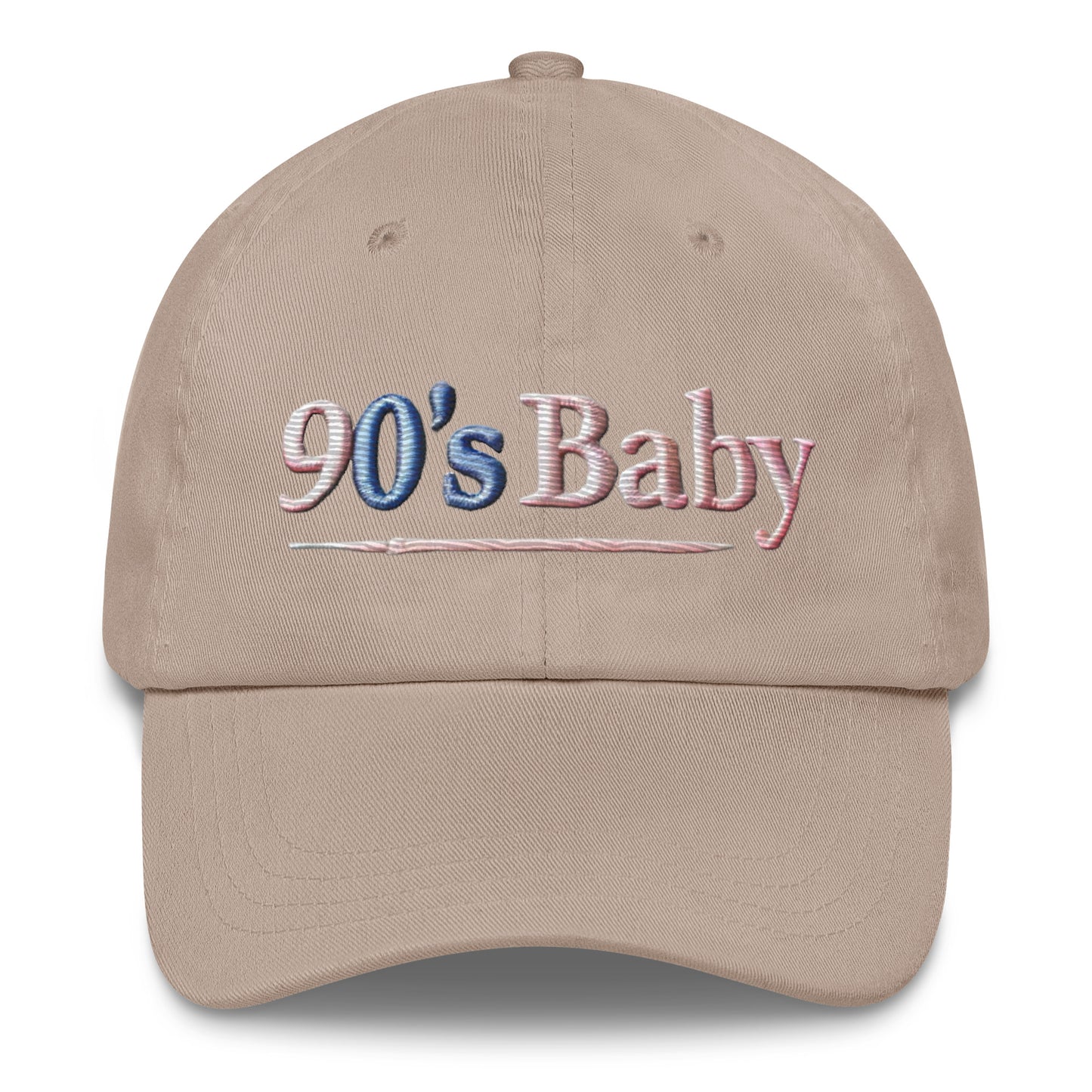 Embroidered 90's Baby' Dad Hat – Adjustable Low Profile Cap 90's Hat