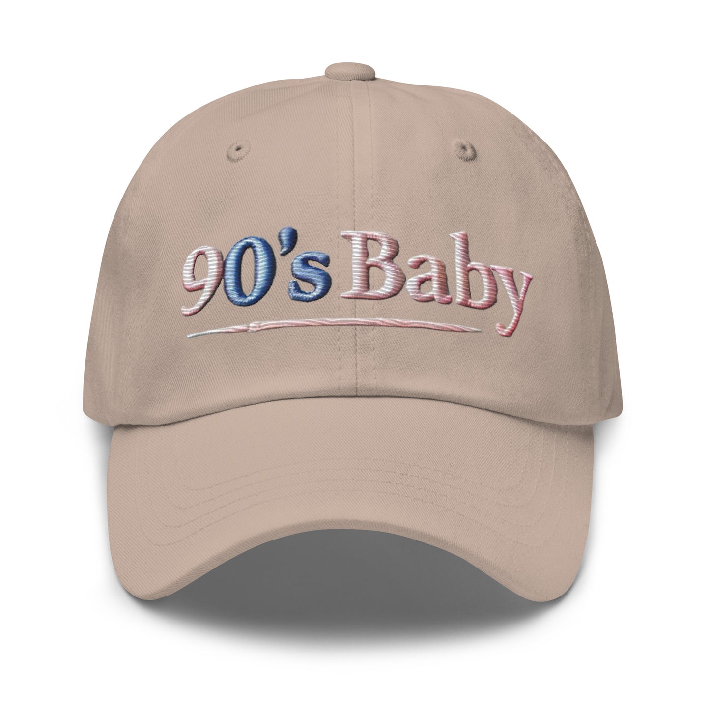 Embroidered 90's Baby' Dad Hat – Adjustable Low Profile Cap 90's Hat