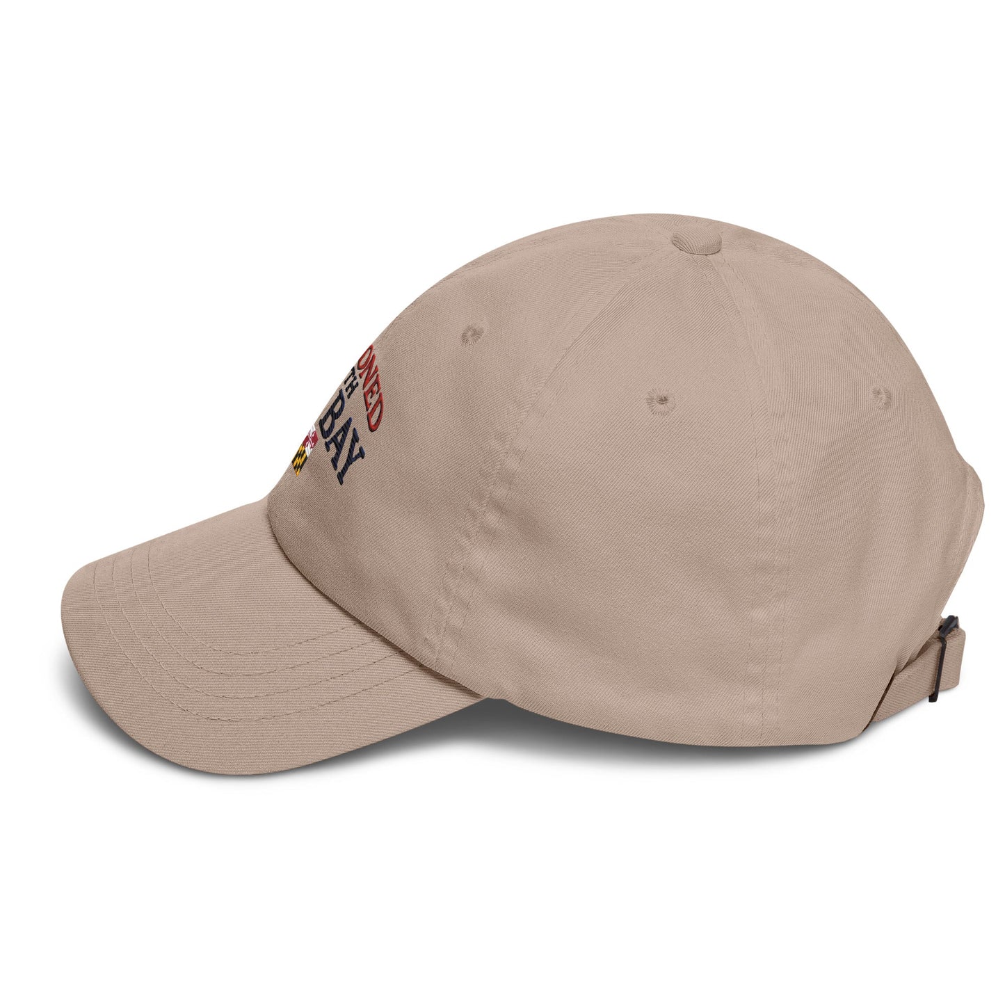 Seasoned With Old Bay Embroidered Dad Hat - Adjustable Strap, Low Profile Style Great Gift Idea Maryland Chesapeake