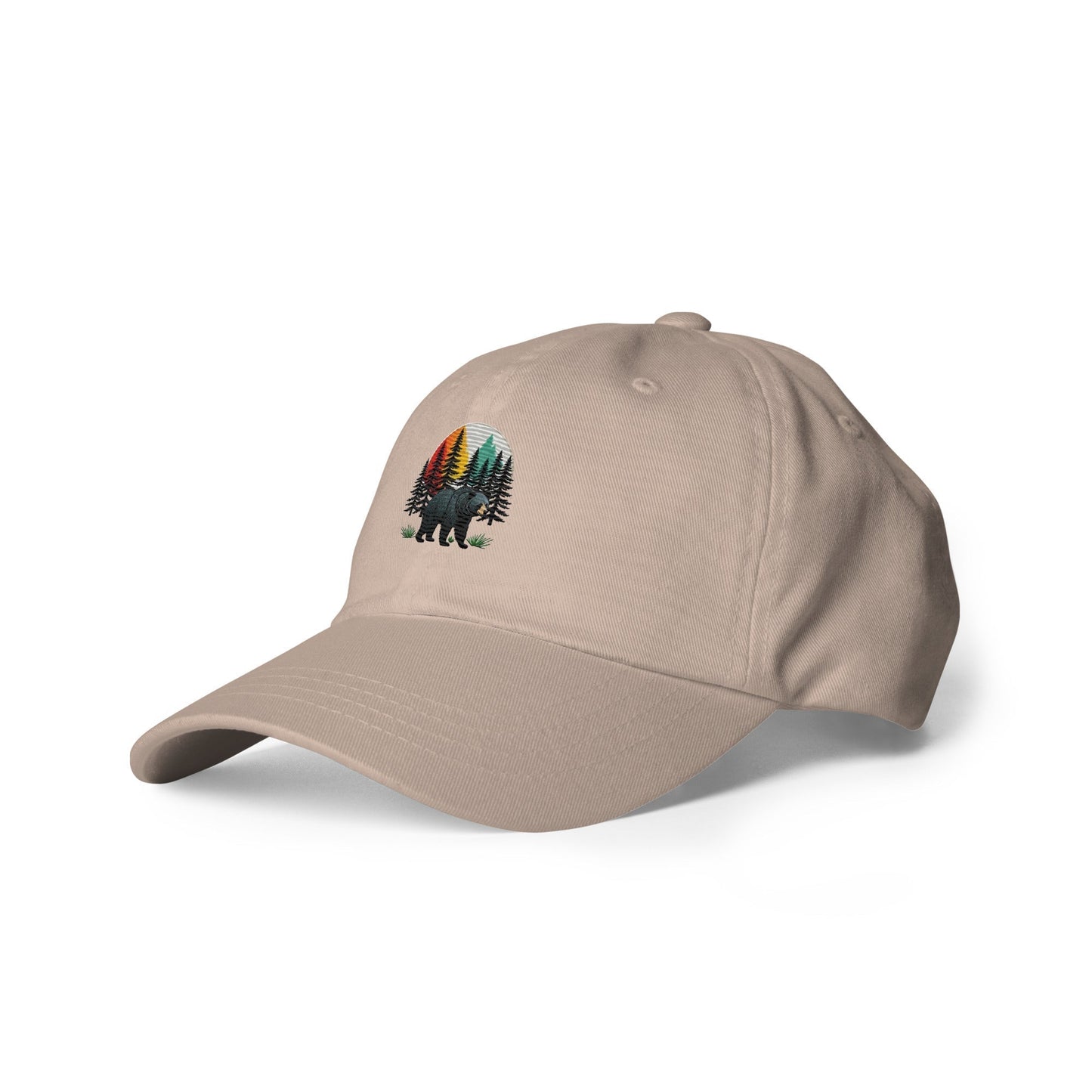 forest guardian black bear dad hat