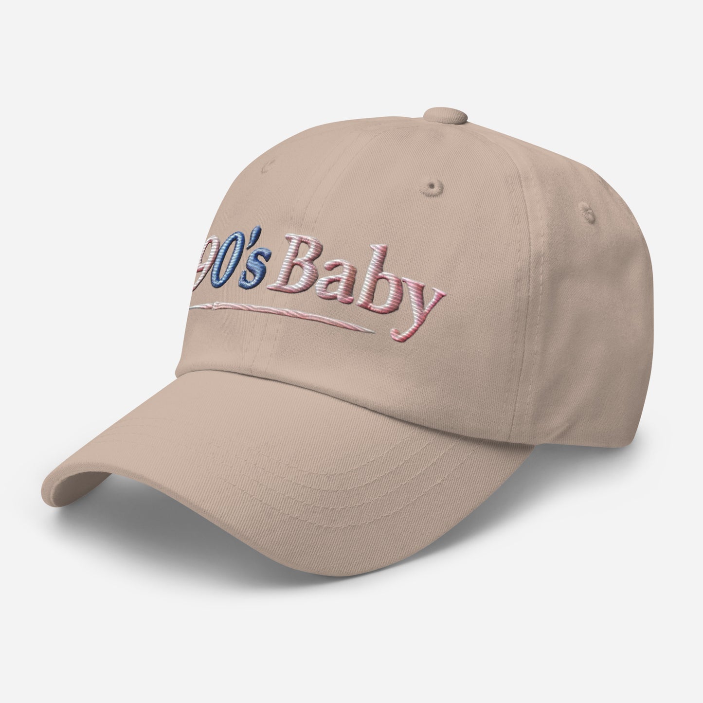 Embroidered 90's Baby' Dad Hat – Adjustable Low Profile Cap 90's Hat