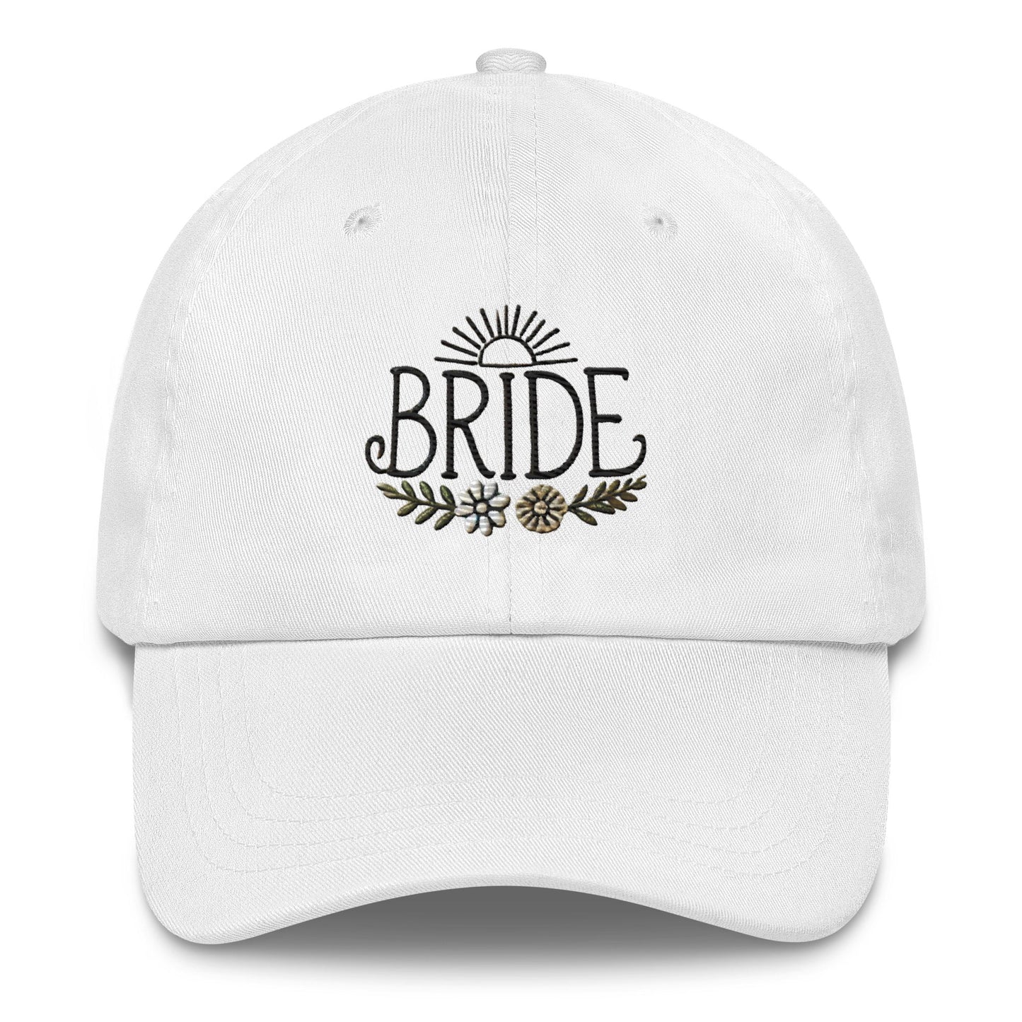 Boho Bride Hippie-Inspired Dad Hat - Effortless Wedding Day Style Bridal Gift Idea