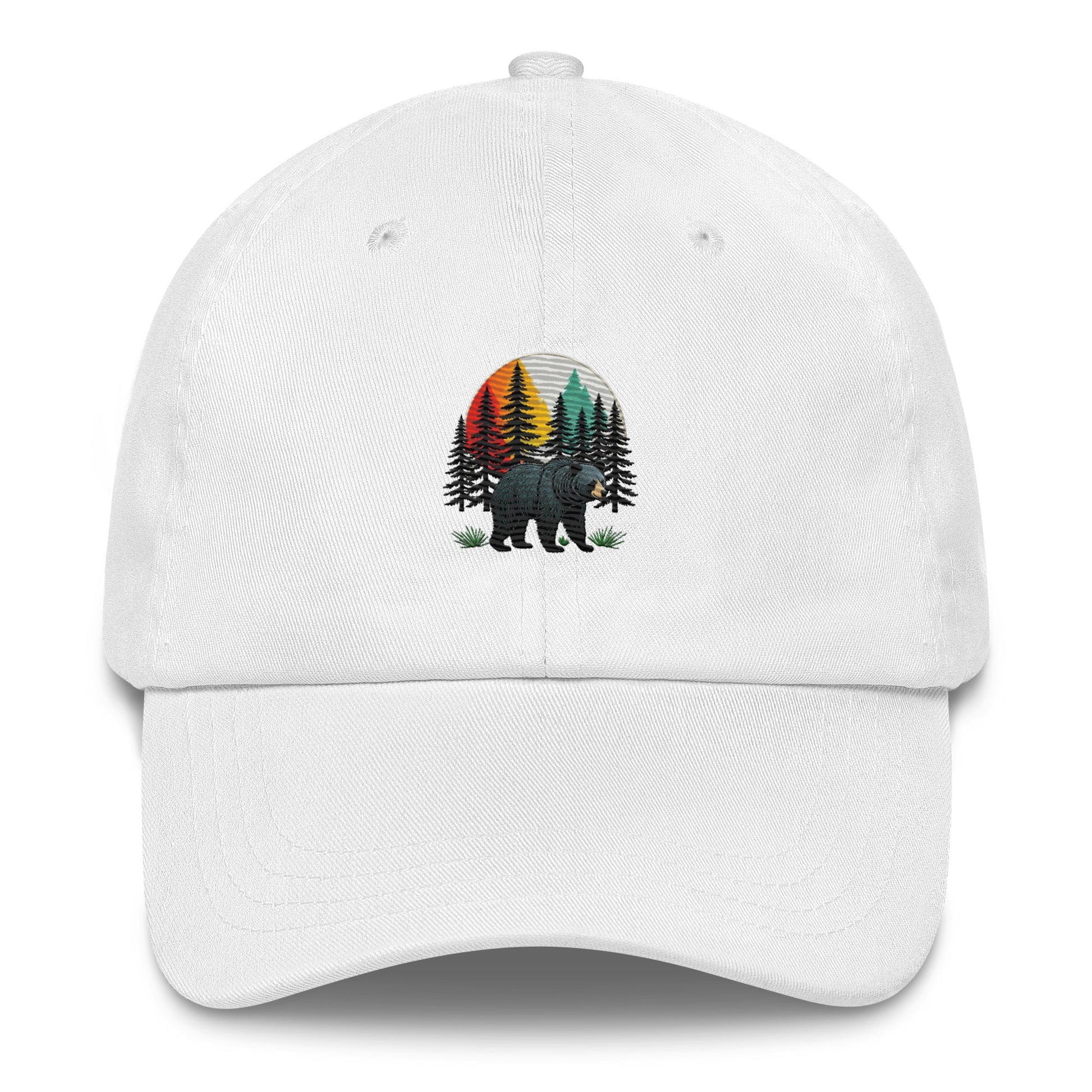 forest guardian black bear dad hat