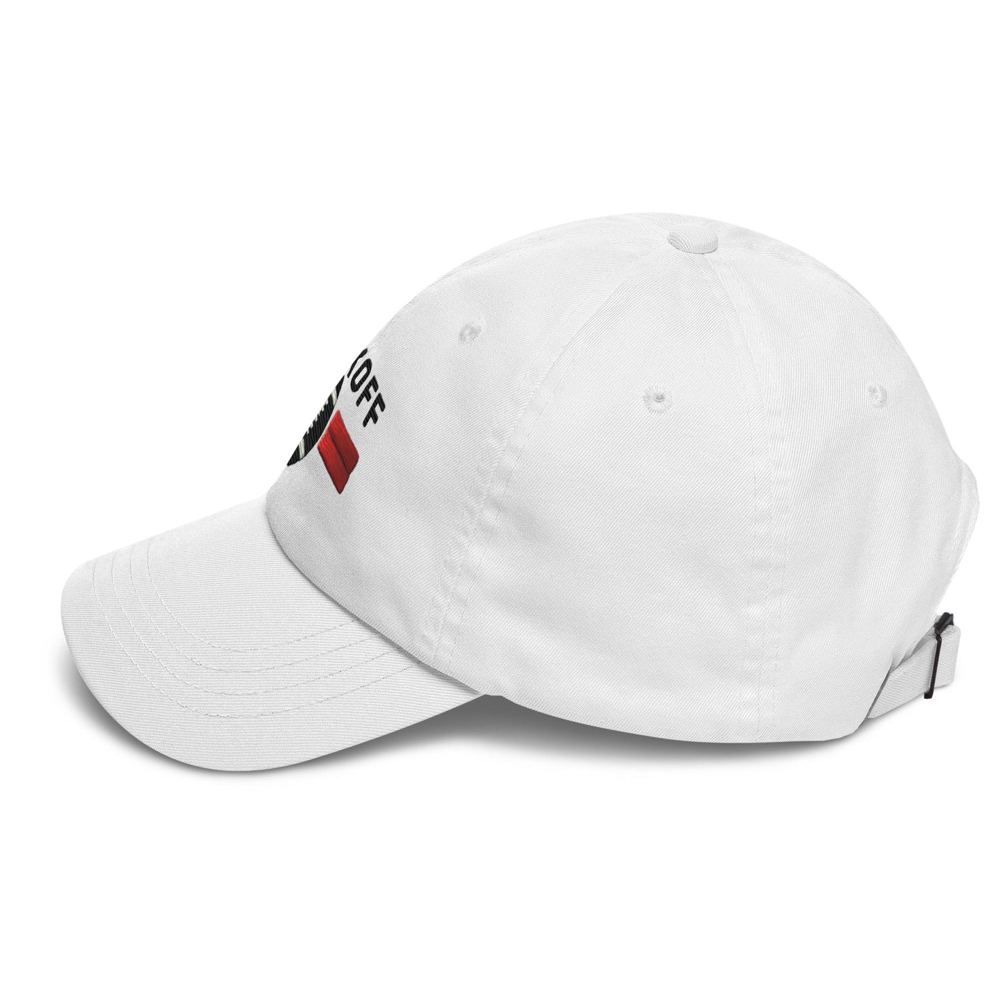 Embroidered "Football Kickoff" Dad Hat – Low Profile, Adjustable Strap & Curved Visor