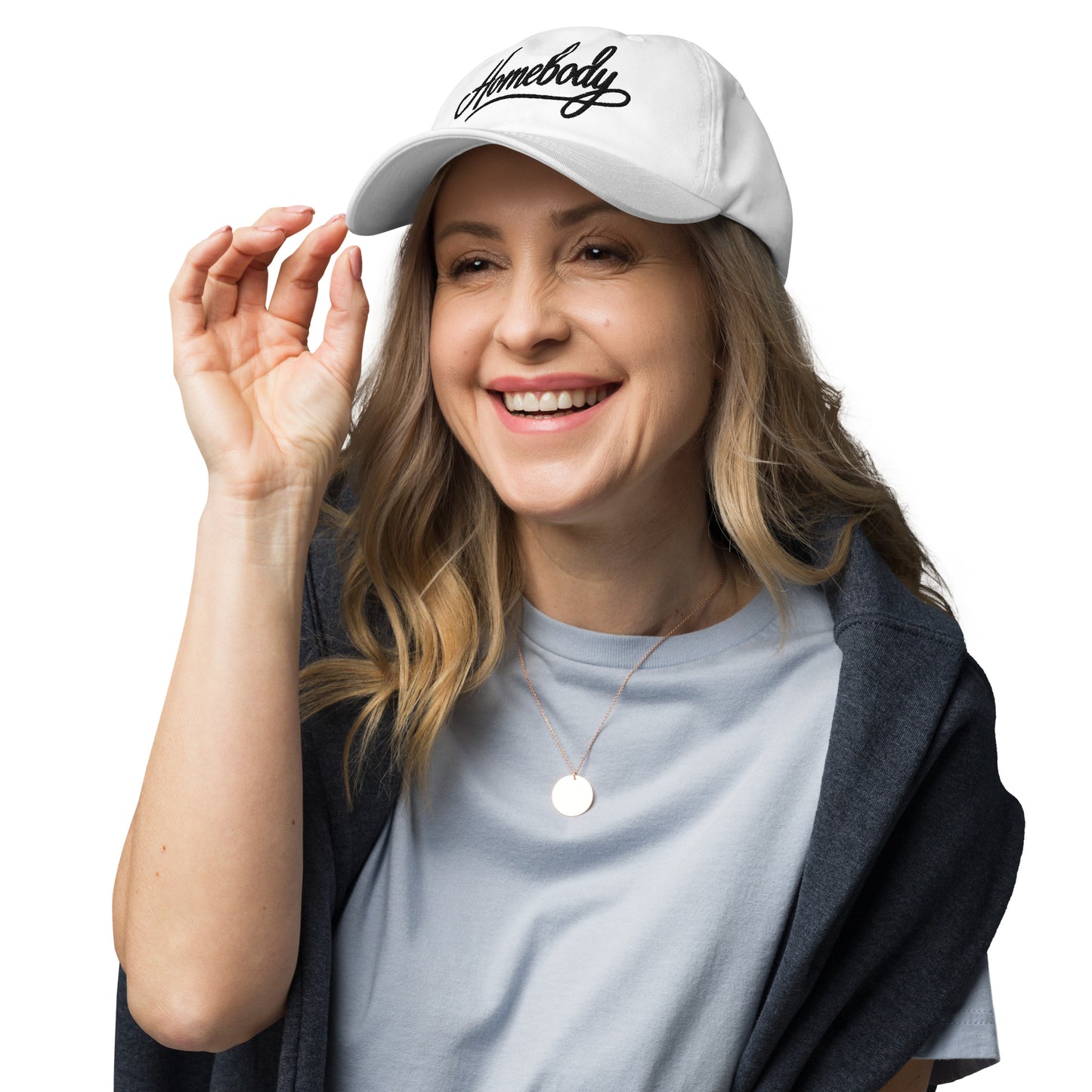 Embroidered 'Homebody' Dad Hat – Adjustable Low Profile Cap