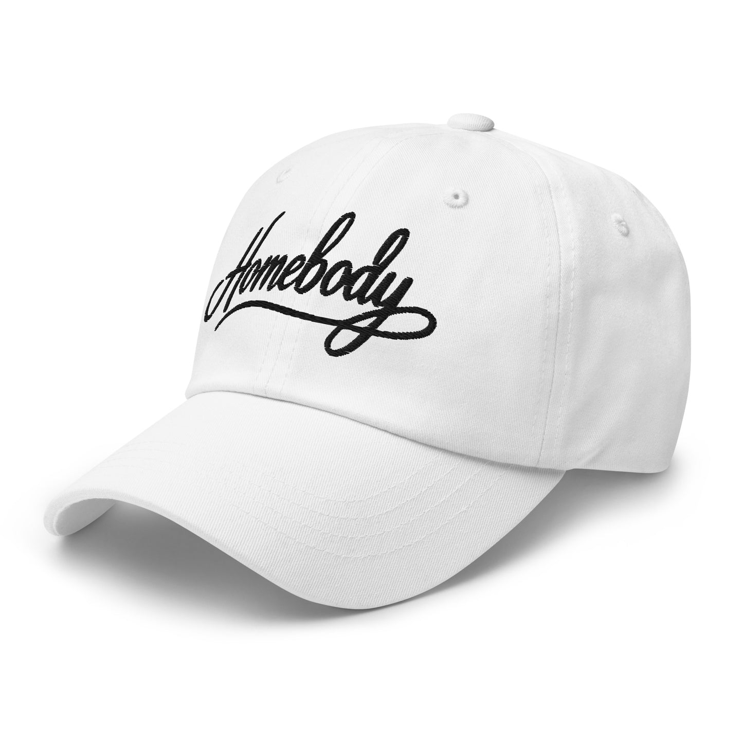 Embroidered 'Homebody' Dad Hat – Adjustable Low Profile Cap