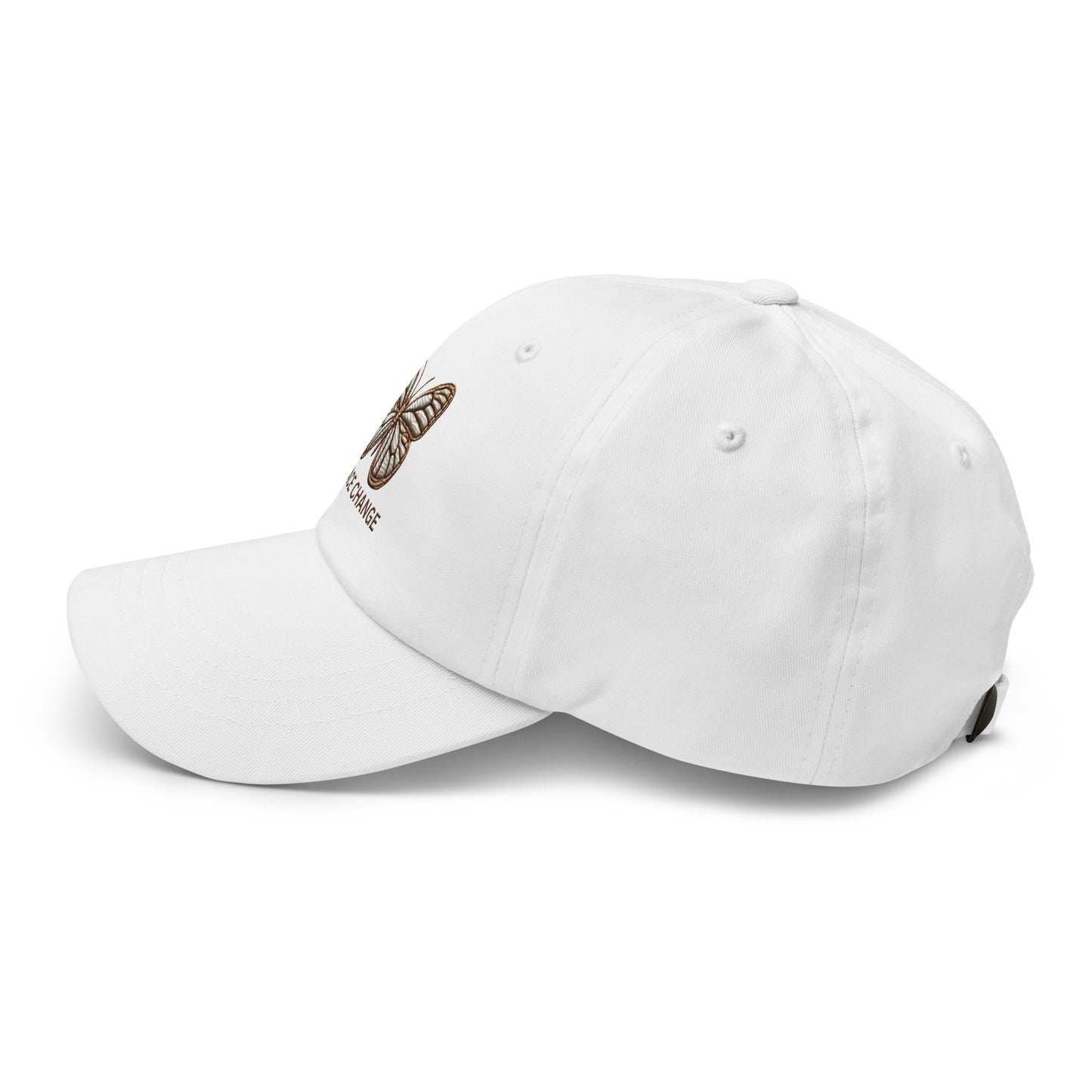 Embroidered 'Simplicity of the Beautiful Butterfly Embrace Change' Dad Hat – Stylish and Comfortable