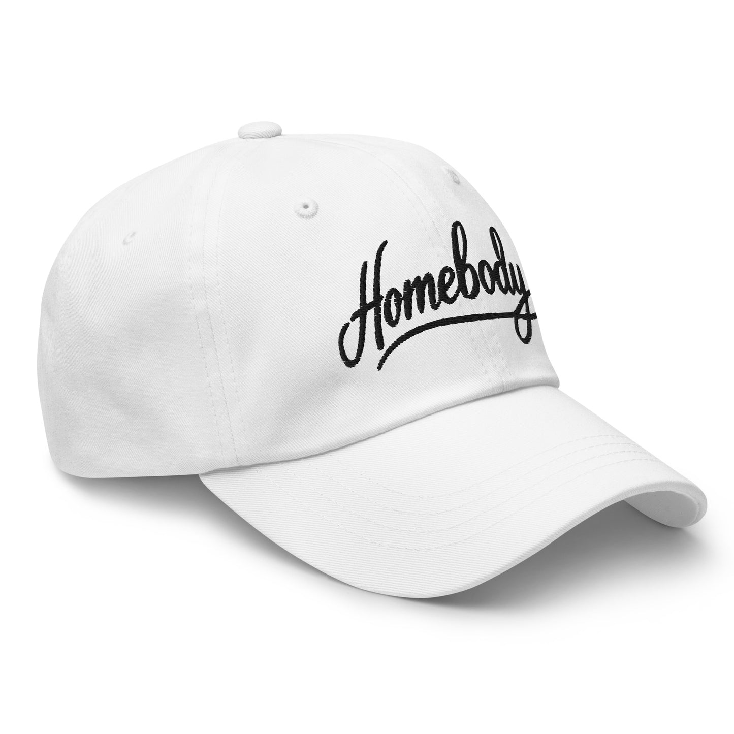 Embroidered 'Homebody' Dad Hat – Adjustable Low Profile Cap