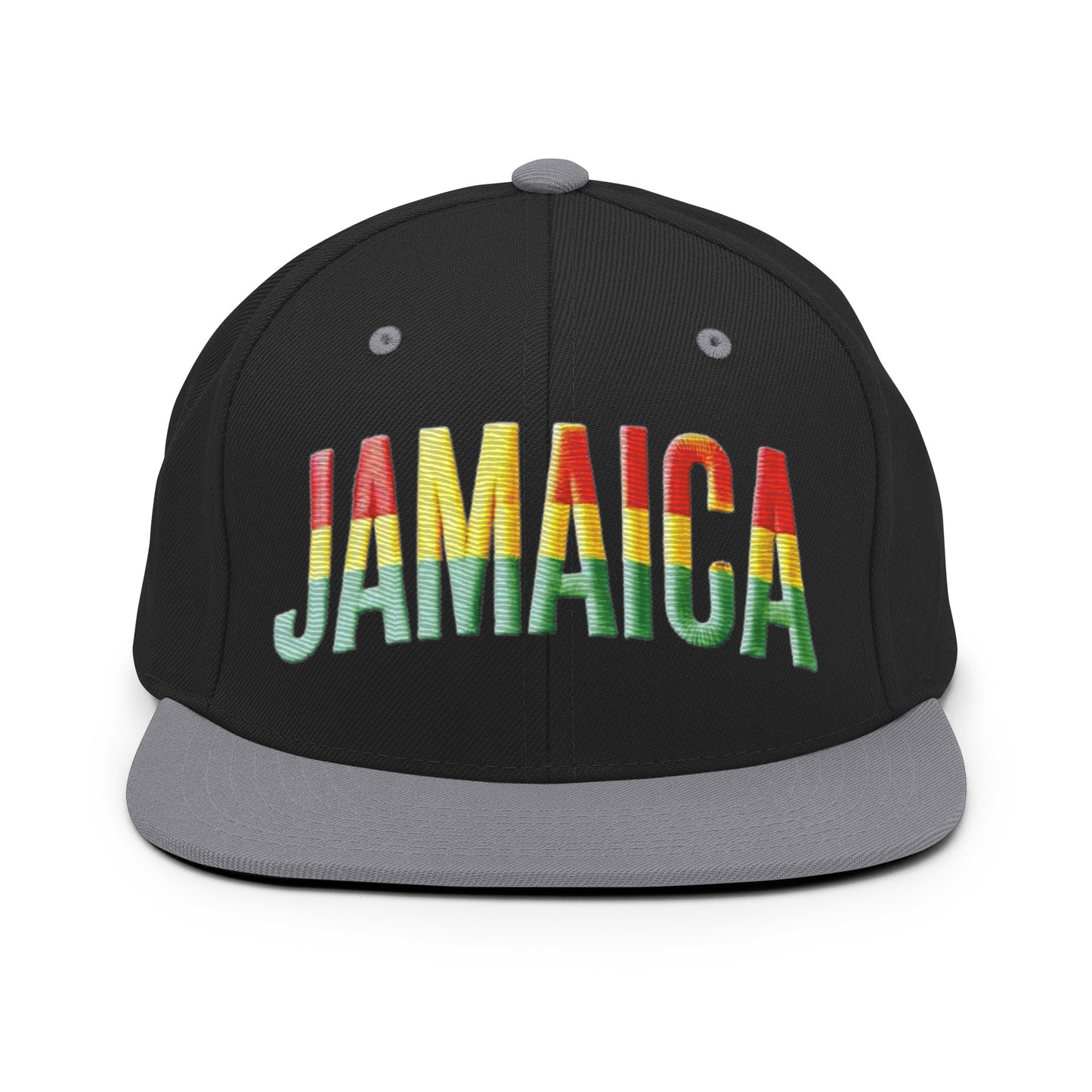 Embroidered 'Jamaica Party Celebration' Snapback Hat – Adjustable Classic Fit