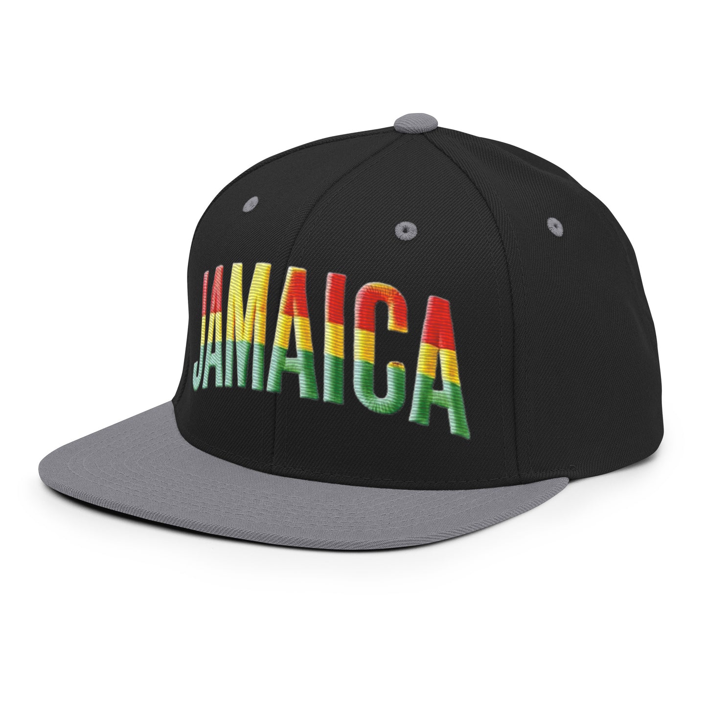 Embroidered 'Jamaica Party Celebration' Snapback Hat – Adjustable Classic Fit