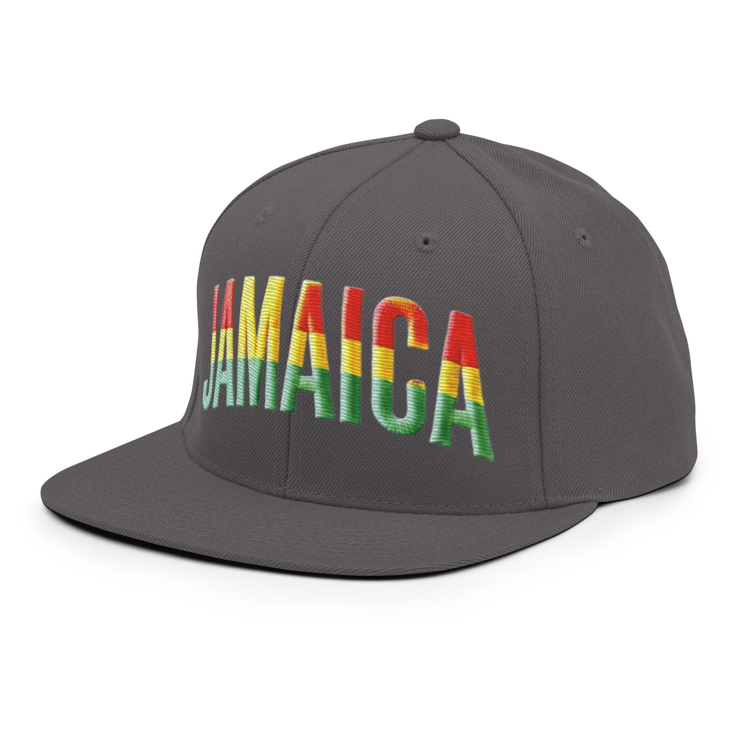 Embroidered 'Jamaica Party Celebration' Snapback Hat – Adjustable Classic Fit