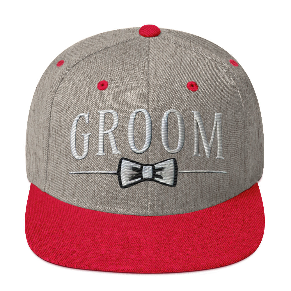 Groom Embroidered Snapback Hat Groom Gift Bachelor Party Hat Wedding Gift Idea