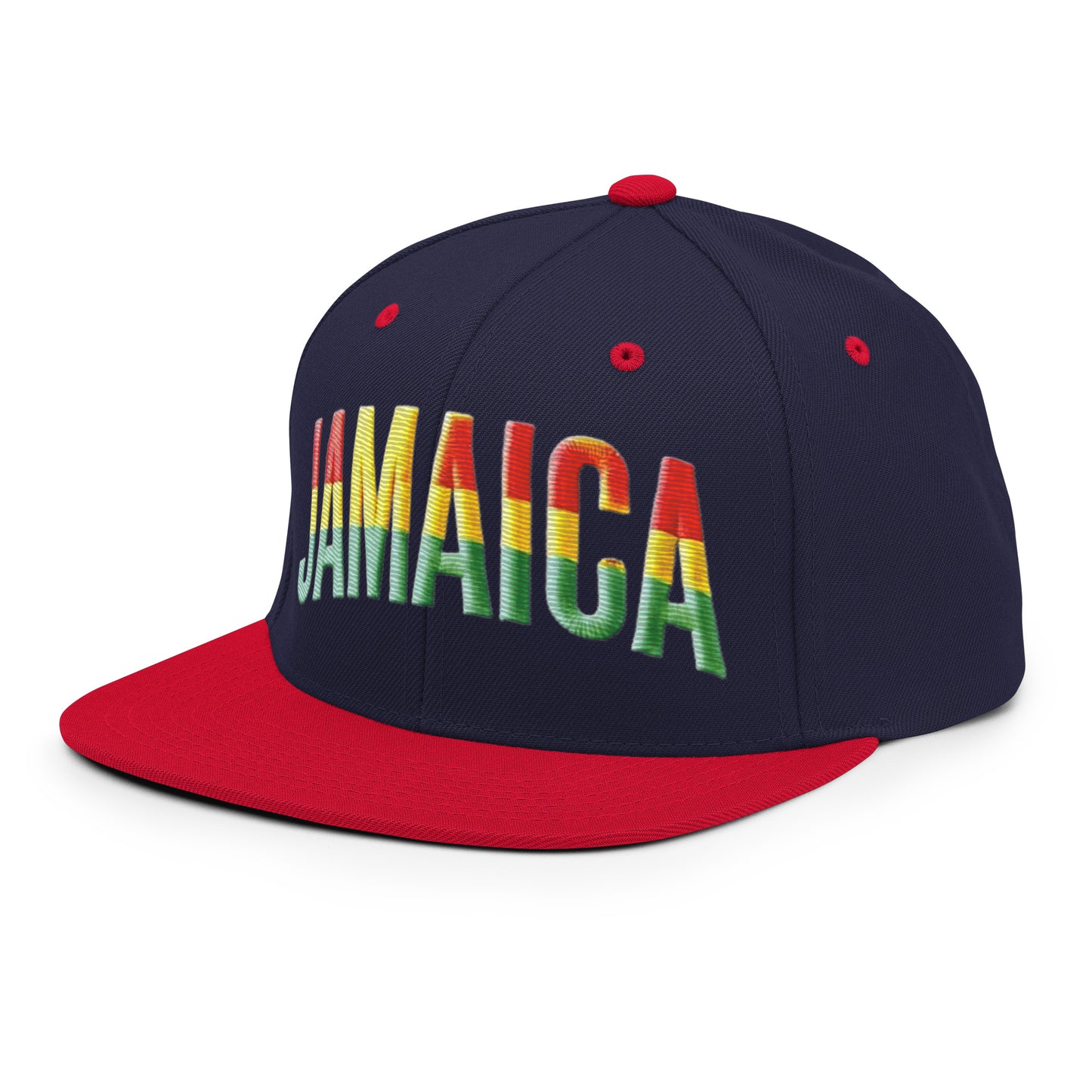 Embroidered 'Jamaica Party Celebration' Snapback Hat – Adjustable Classic Fit