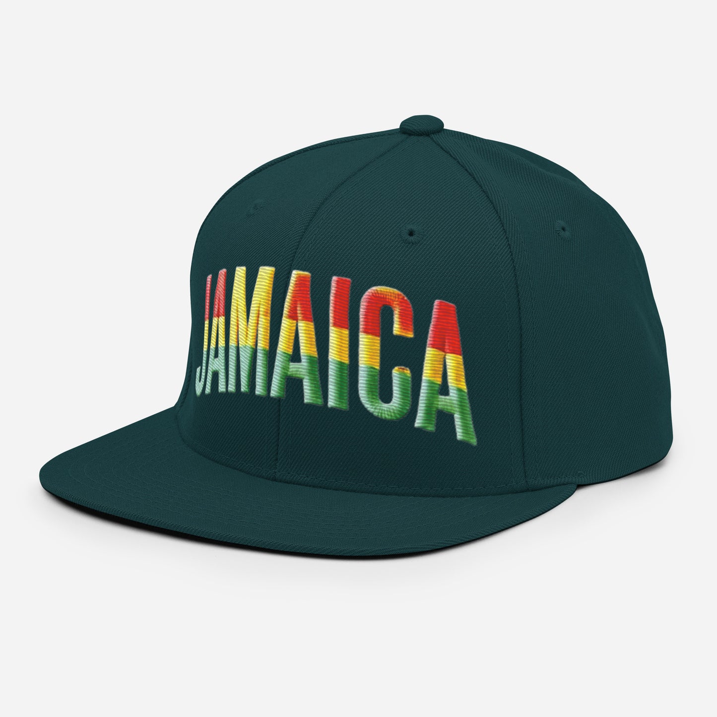 Embroidered 'Jamaica Party Celebration' Snapback Hat – Adjustable Classic Fit