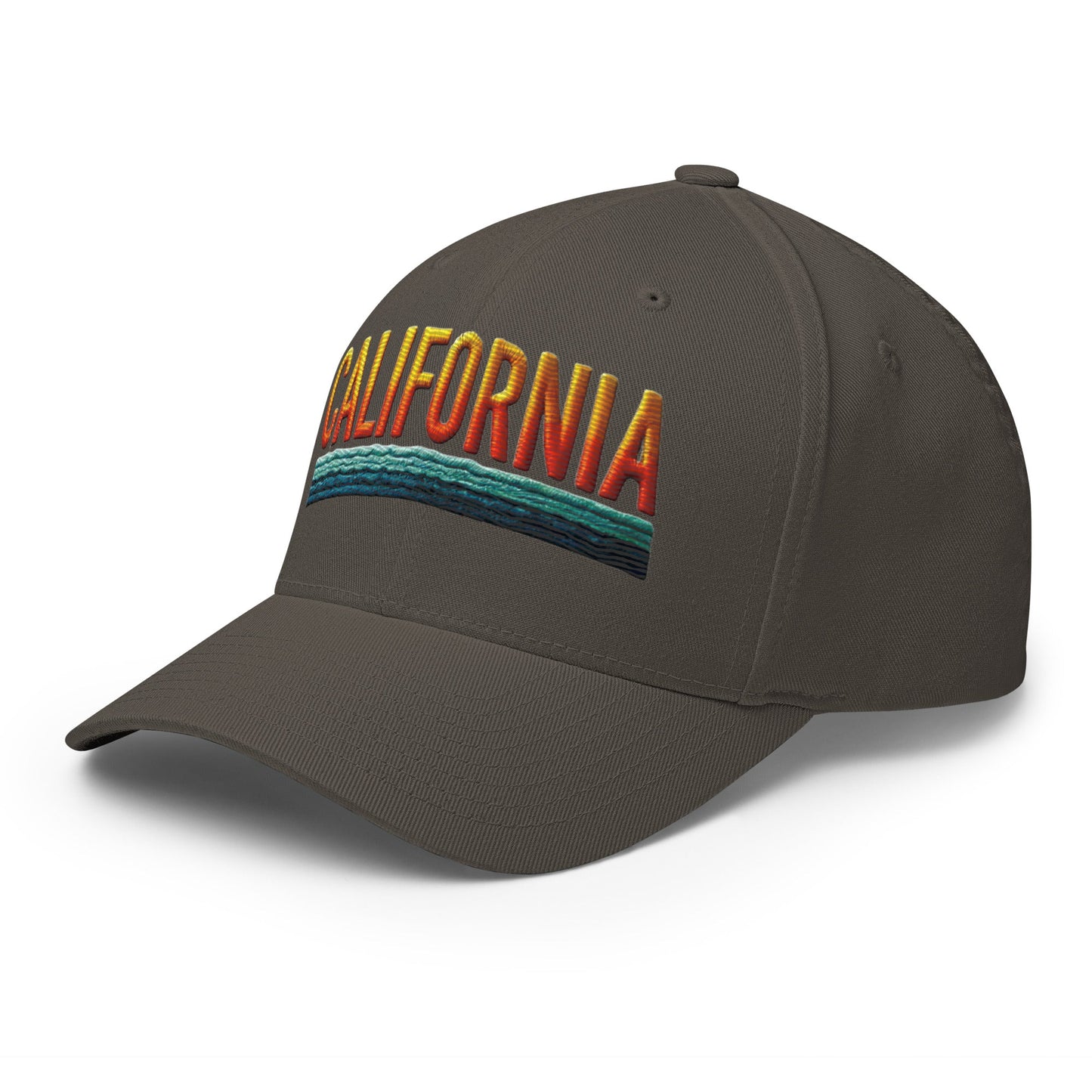 California Embroidered Structured Twill Cap