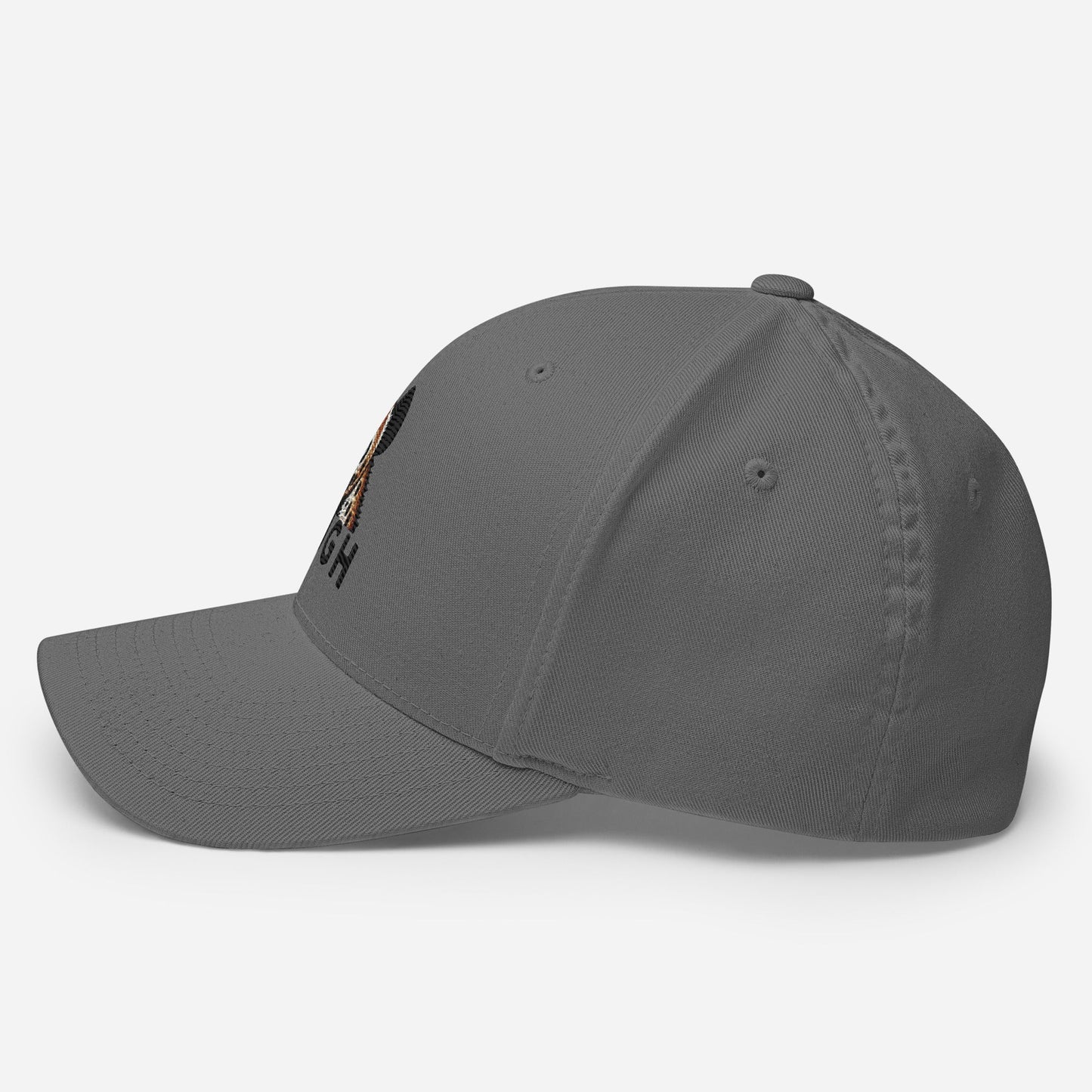 Hyena Wildlife Structured Twill Cap Stretch Fit Athletic