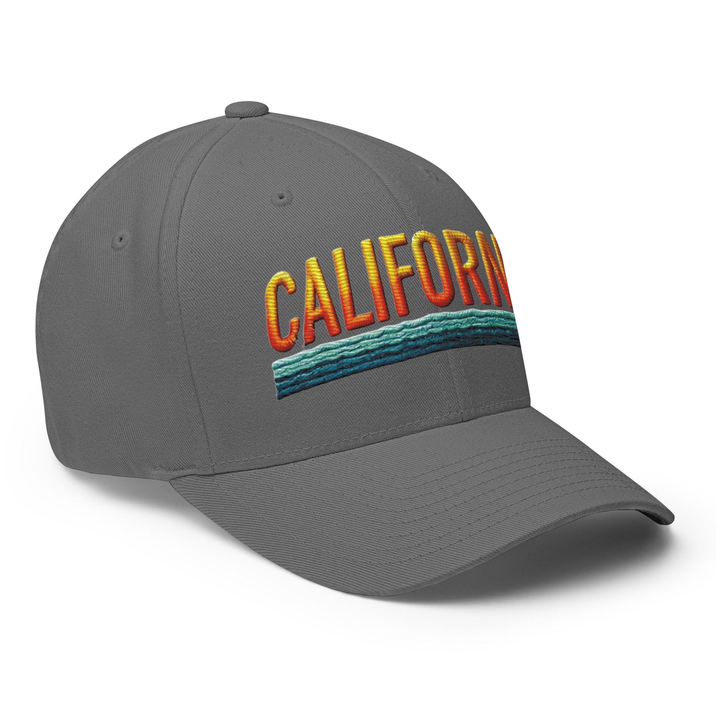 California Embroidered Structured Twill Cap