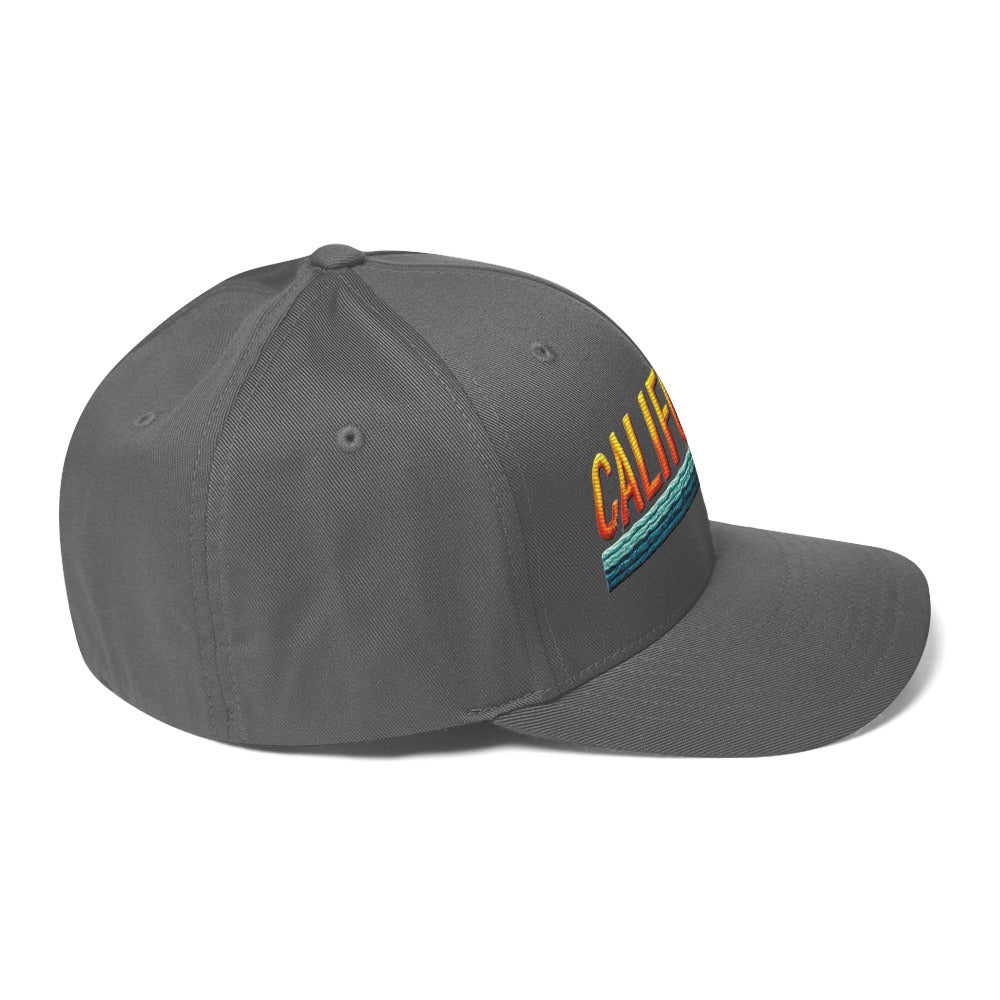 California Embroidered Structured Twill Cap