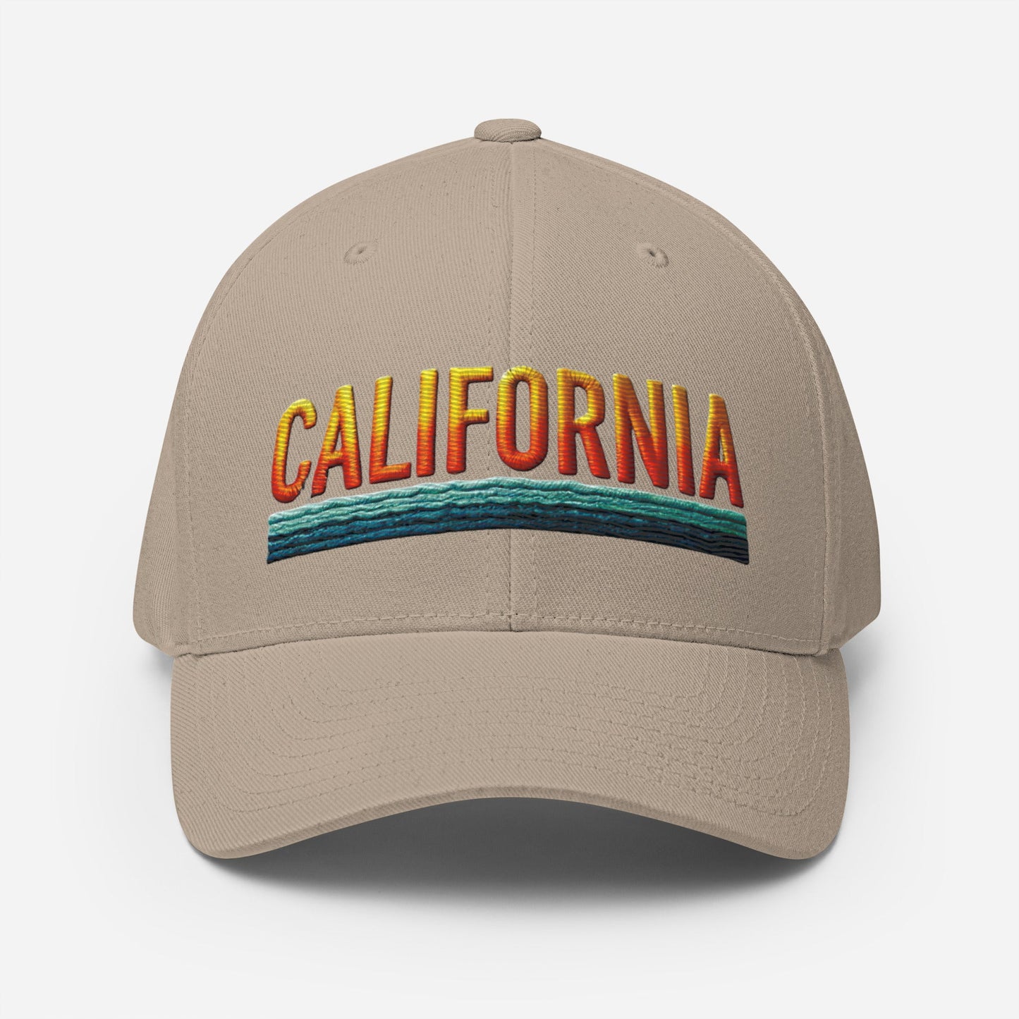 California Embroidered Structured Twill Cap