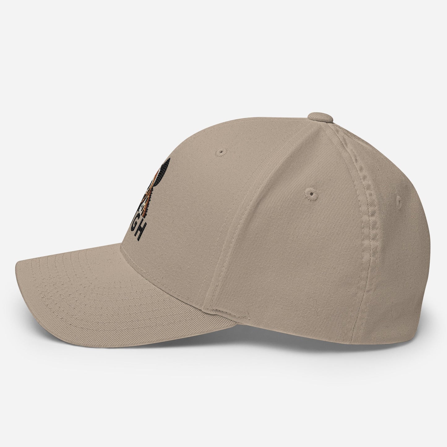 Hyena Wildlife Structured Twill Cap Stretch Fit Athletic