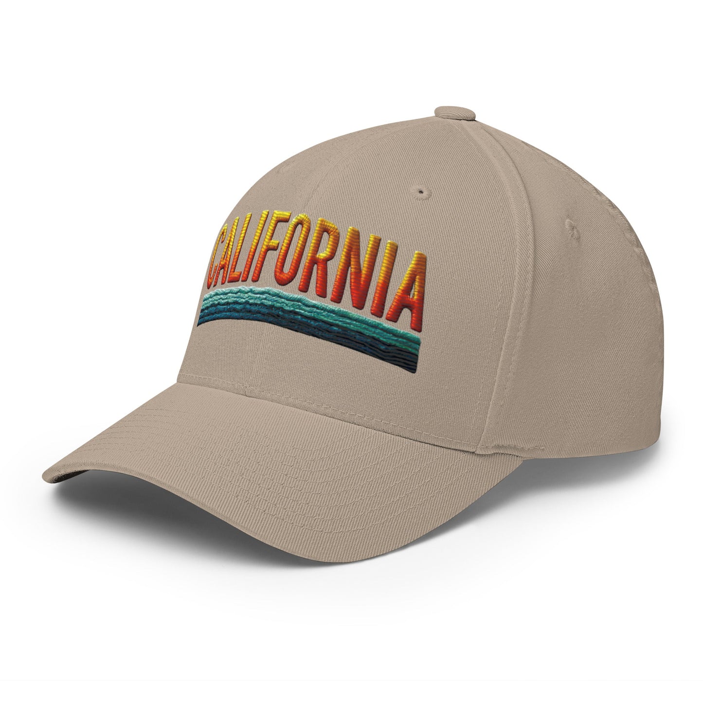 California Embroidered Structured Twill Cap