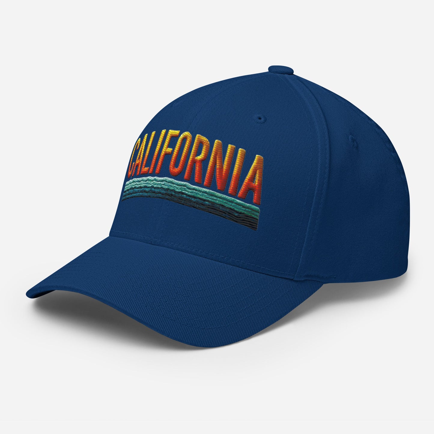 California Embroidered Structured Twill Cap