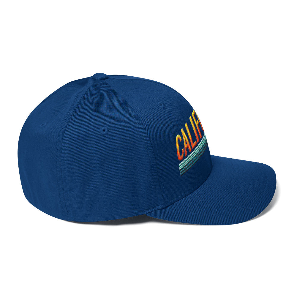 California Embroidered Structured Twill Cap