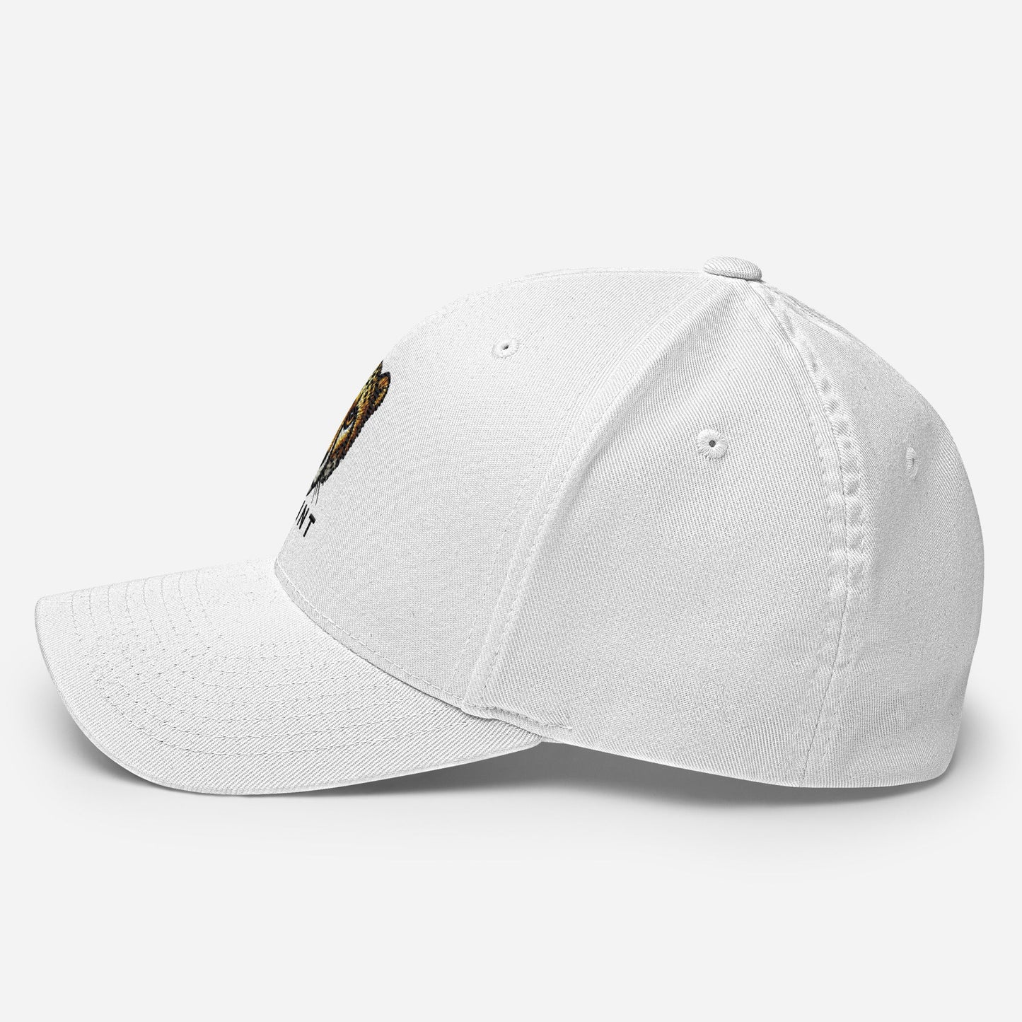 Cheetah Embroidered Wildlife  Structured Twill Cap