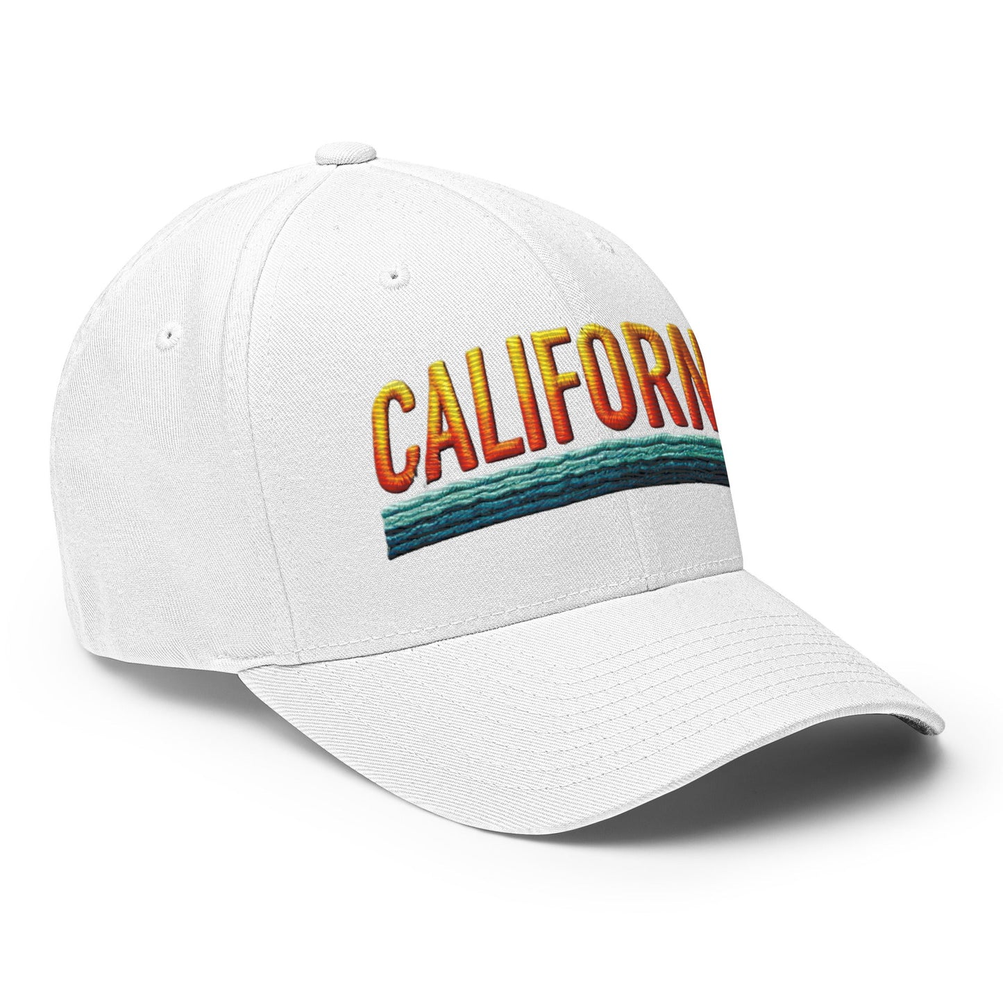 California Embroidered Structured Twill Cap