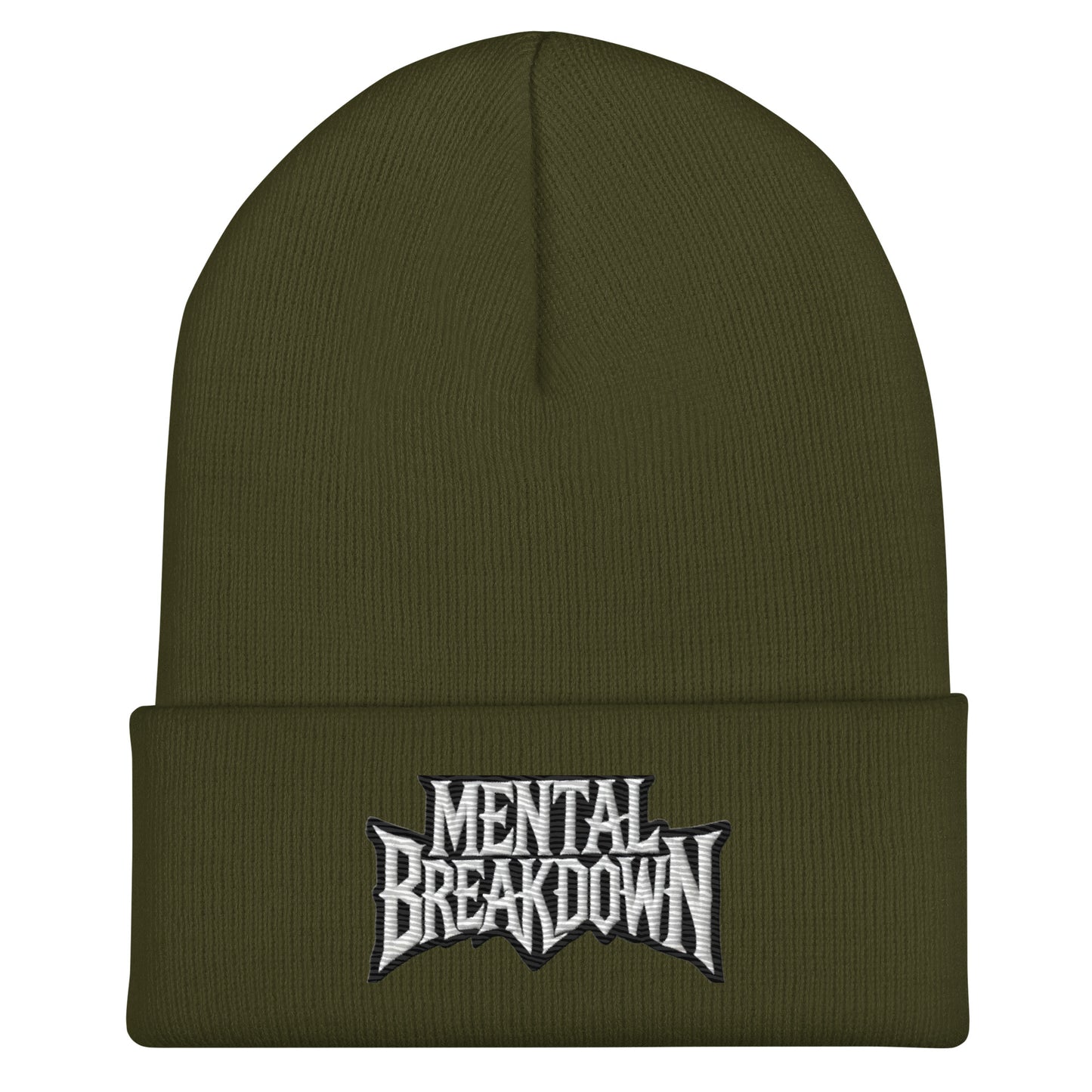 Embroidered Mental Breakdown Cuffed Beanie – Your Go-To Accessory for Cozy Comfort and Self-Expression!