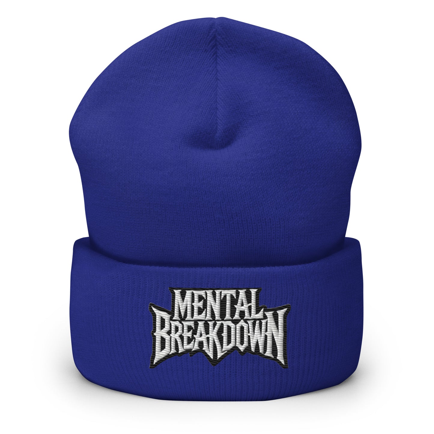 Embroidered Mental Breakdown Cuffed Beanie – Your Go-To Accessory for Cozy Comfort and Self-Expression!