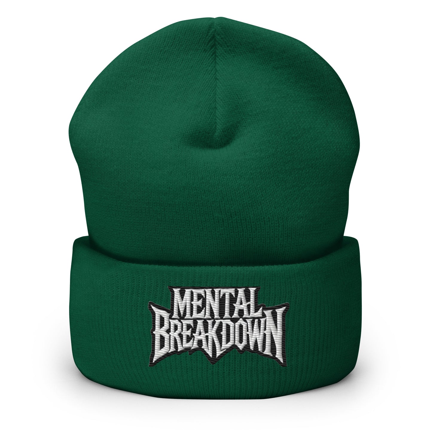 Embroidered Mental Breakdown Cuffed Beanie – Your Go-To Accessory for Cozy Comfort and Self-Expression!