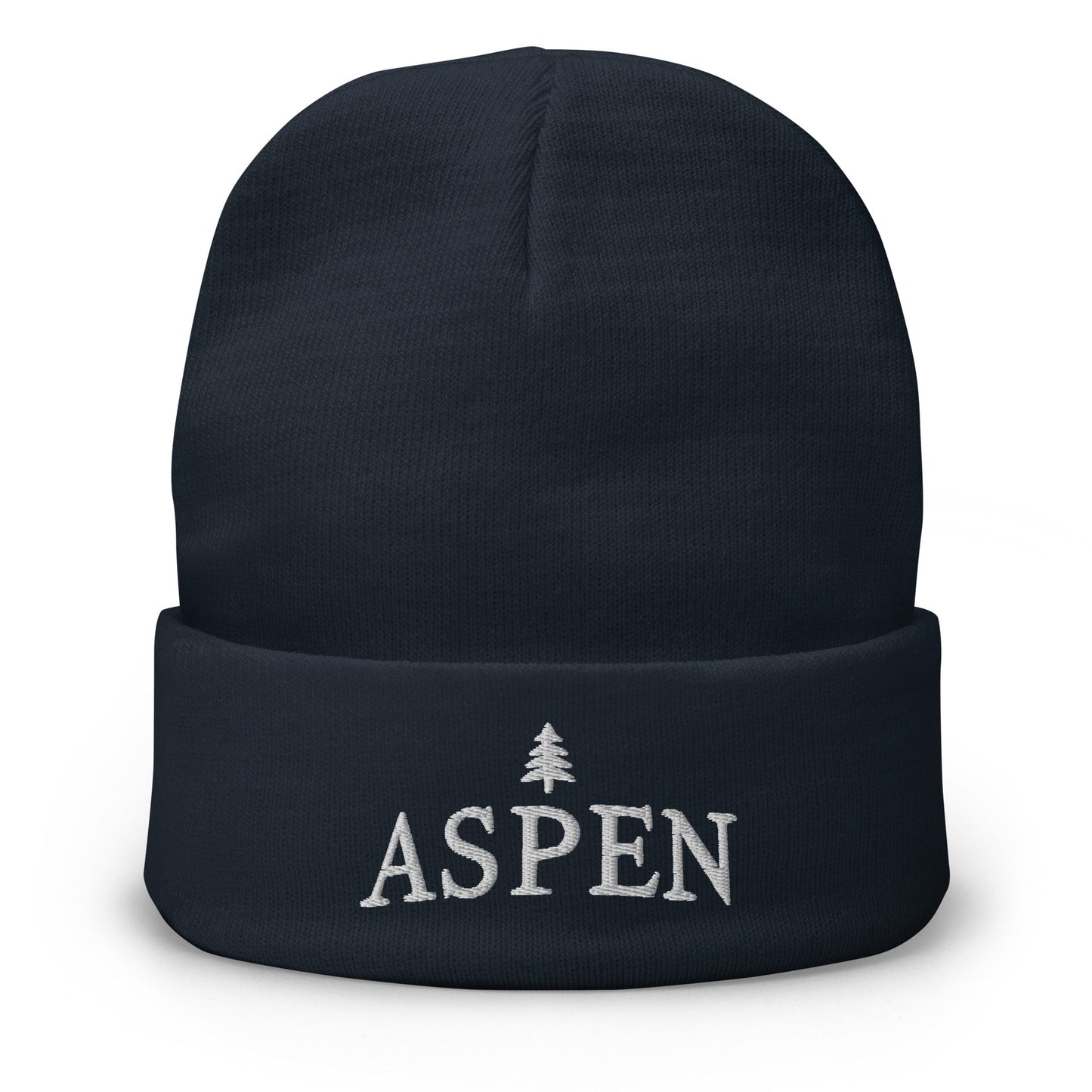 Aspen Skiing Embroidered Beanie – Stay Cozy & Stylish on the Slopes! Traveler Vacation Hat