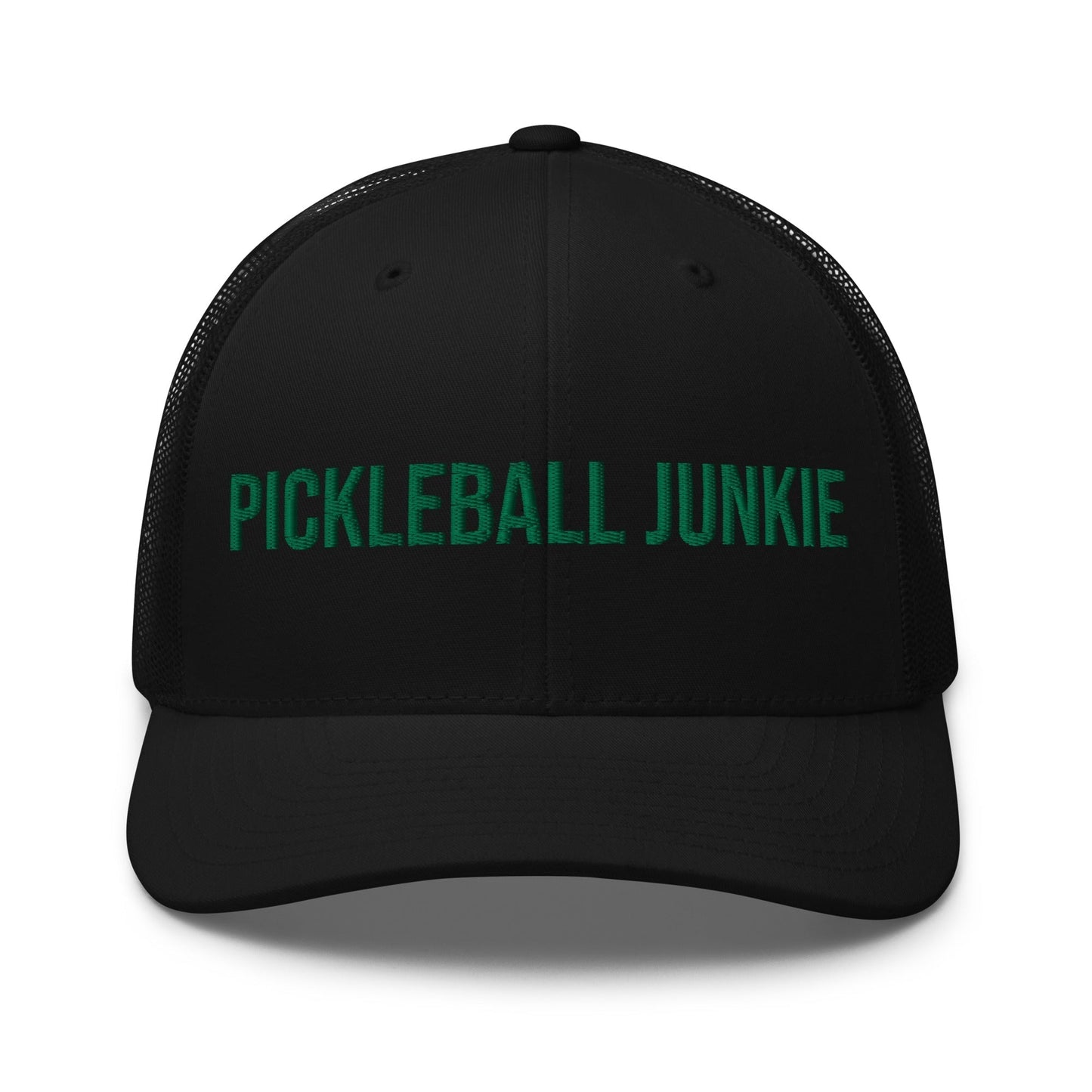 Pickleball Junkie Embroidered Trucker Cap