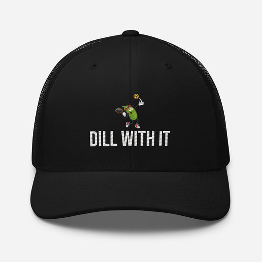 Pickleball embroidered trucker cap