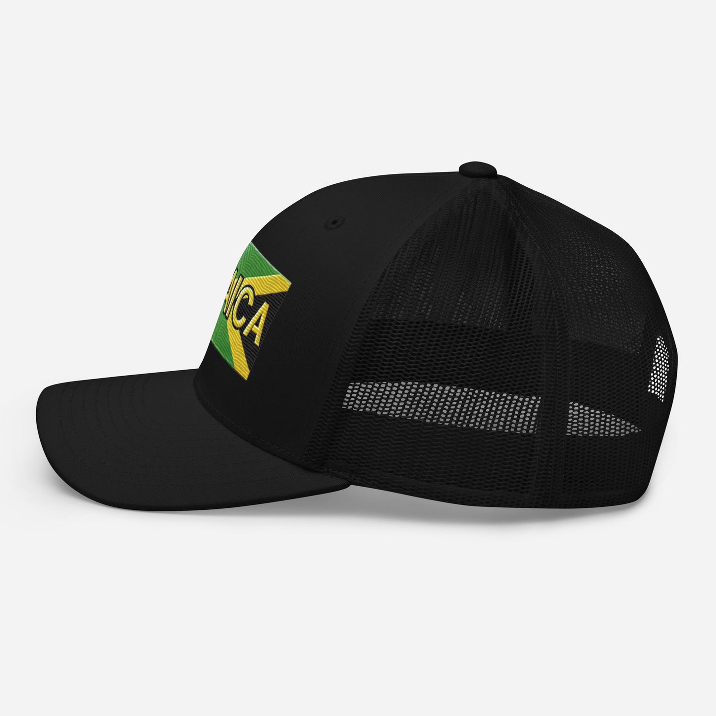 Embroidered 'Jamaica Vacation Destination' Trucker Hat – Comfortable Sun Protection Jamaica Hat