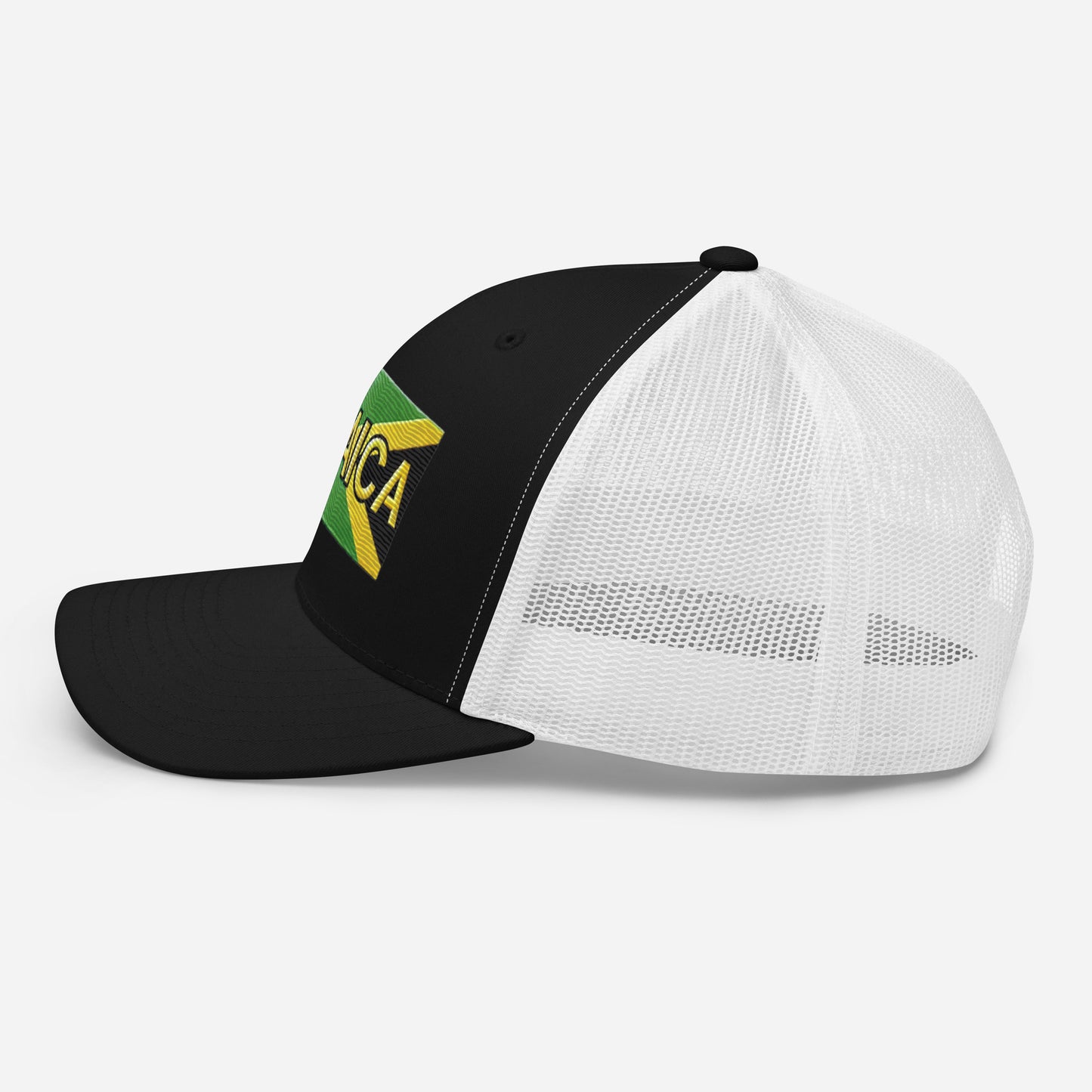 Embroidered 'Jamaica Vacation Destination' Trucker Hat – Comfortable Sun Protection Jamaica Hat