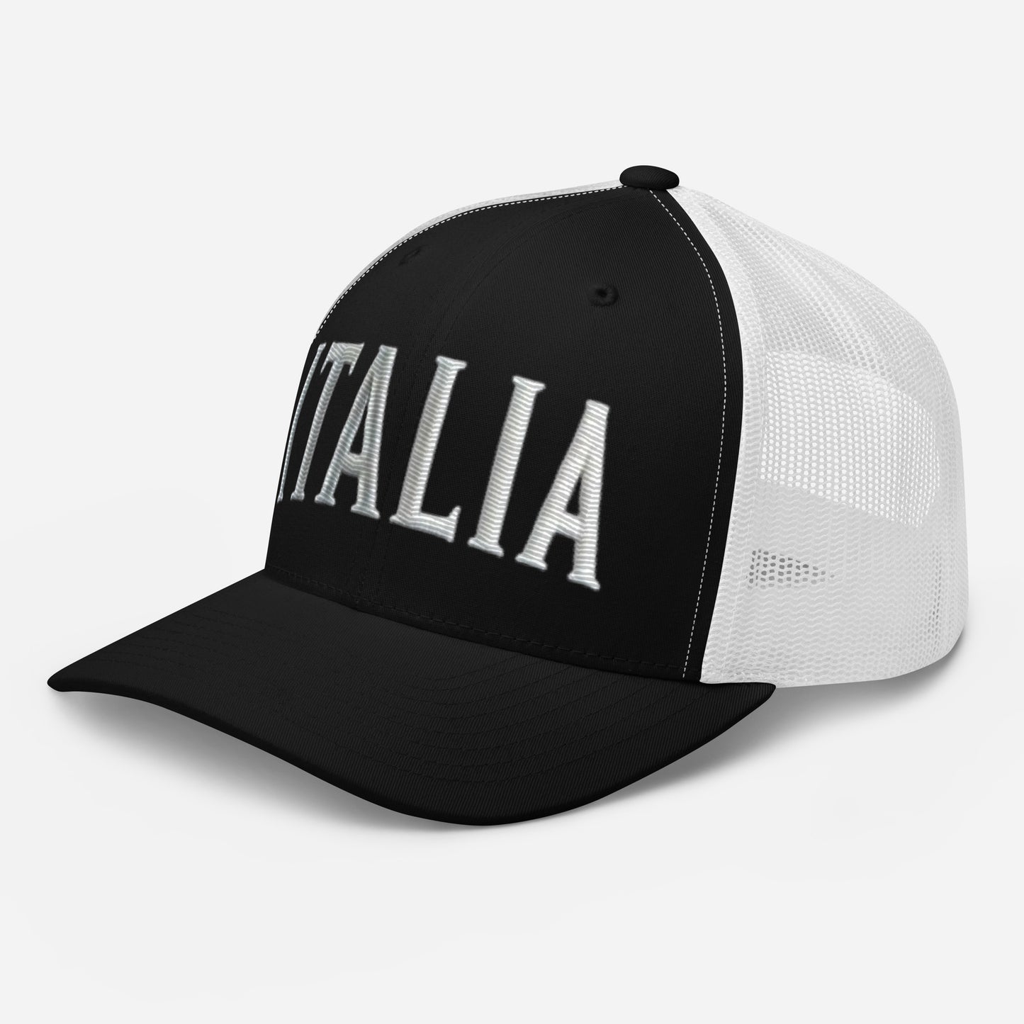 Embroidered Italy Hat – Stylish Trucker Cap for Every Day Italia Hat Vacation Destination