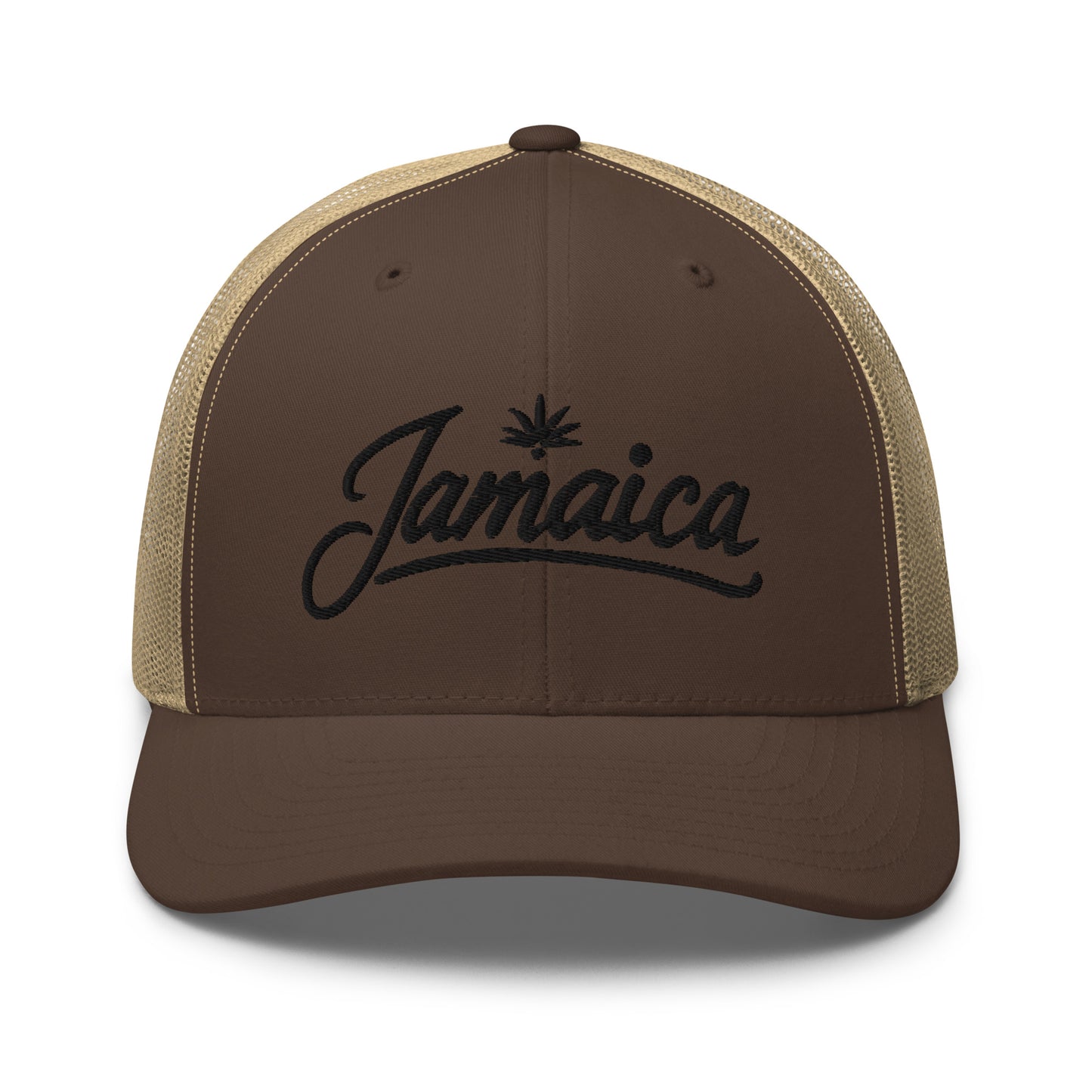 Embroidered 'Jamaica Vacation Celebration' Trucker Cap – Comfortable Sun Hat