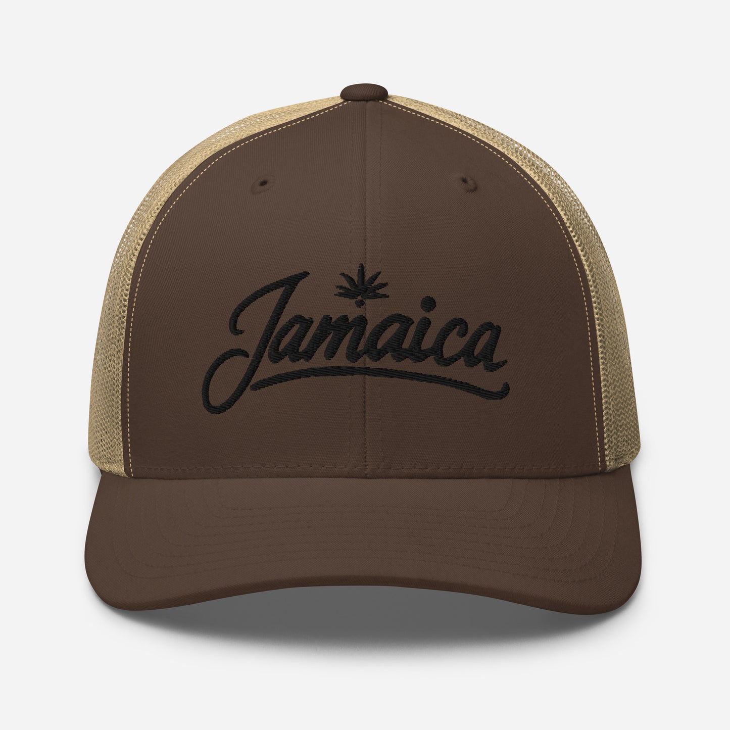 Embroidered 'Jamaica Vacation Celebration' Trucker Cap – Comfortable Sun Hat