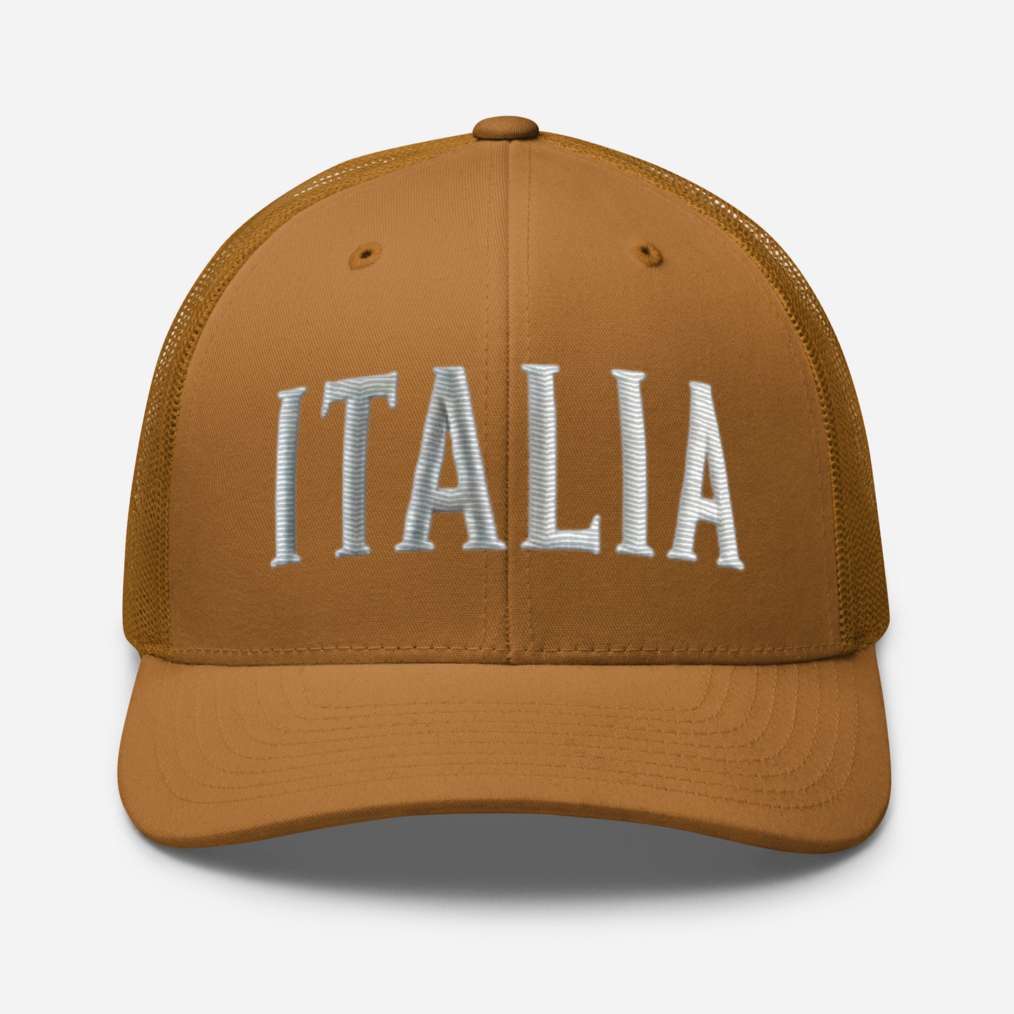 Embroidered Italy Hat – Stylish Trucker Cap for Every Day Italia Hat Vacation Destination