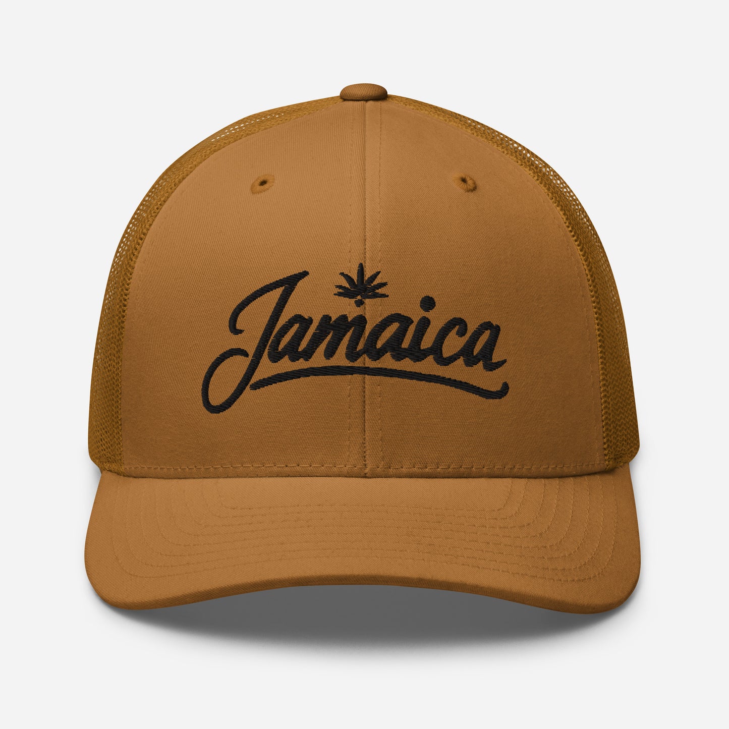 Embroidered 'Jamaica Vacation Celebration' Trucker Cap – Comfortable Sun Hat