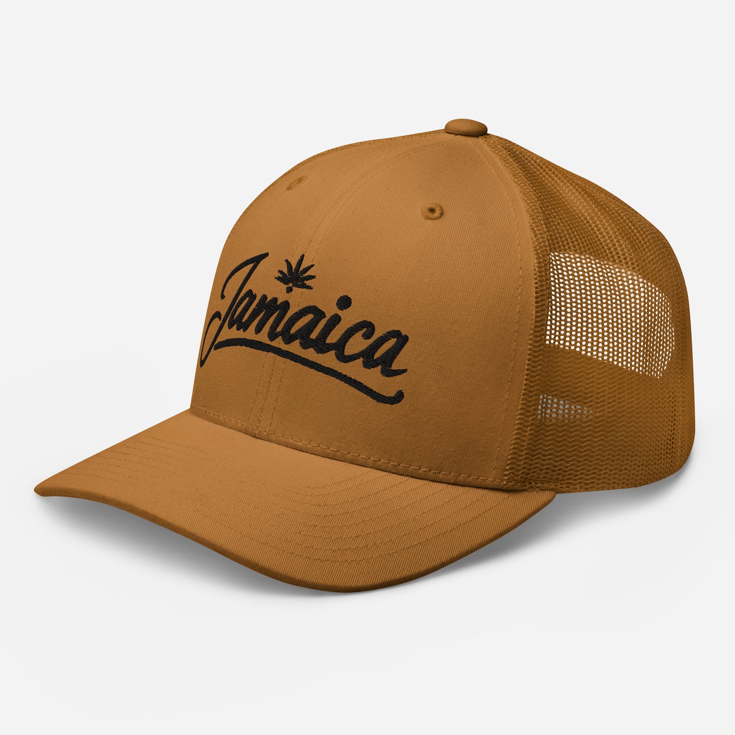 Embroidered 'Jamaica Vacation Celebration' Trucker Cap – Comfortable Sun Hat