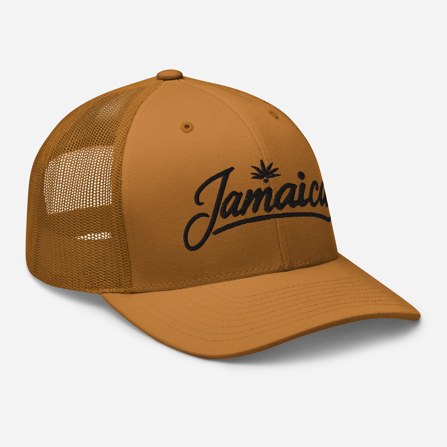 Embroidered 'Jamaica Vacation Celebration' Trucker Cap – Comfortable Sun Hat