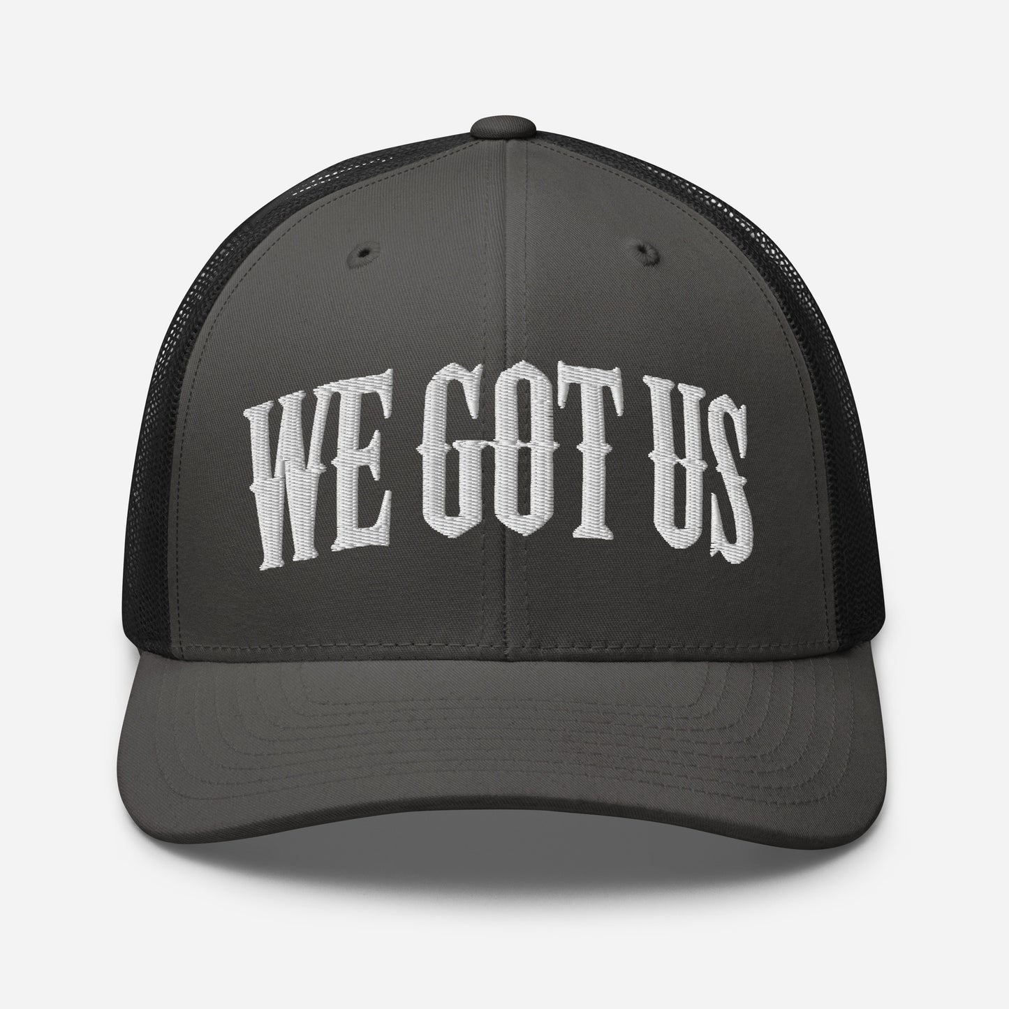 Embroidered 'WE GOT US' Trucker Cap – Support Each Other,