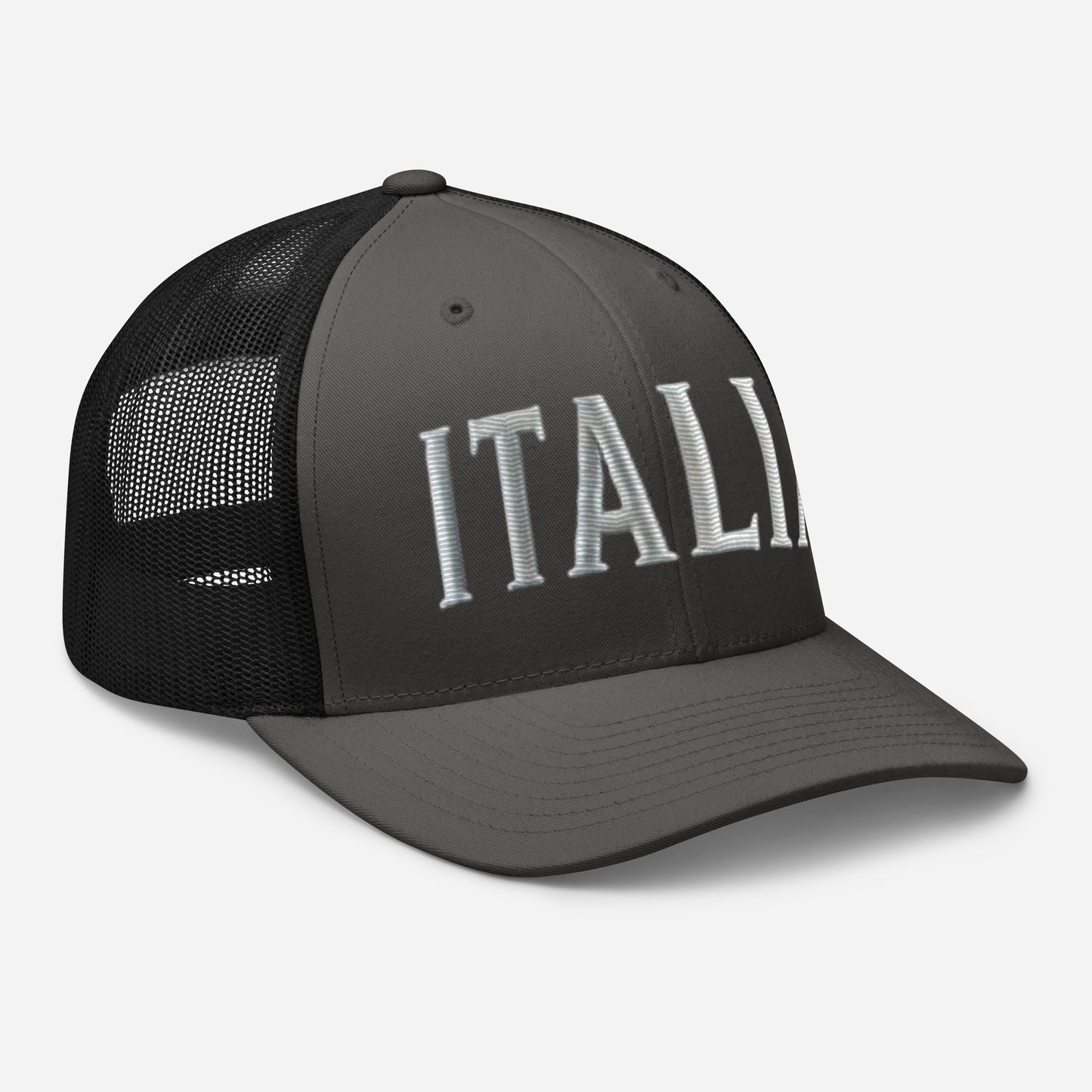 Embroidered Italy Hat – Stylish Trucker Cap for Every Day Italia Hat Vacation Destination