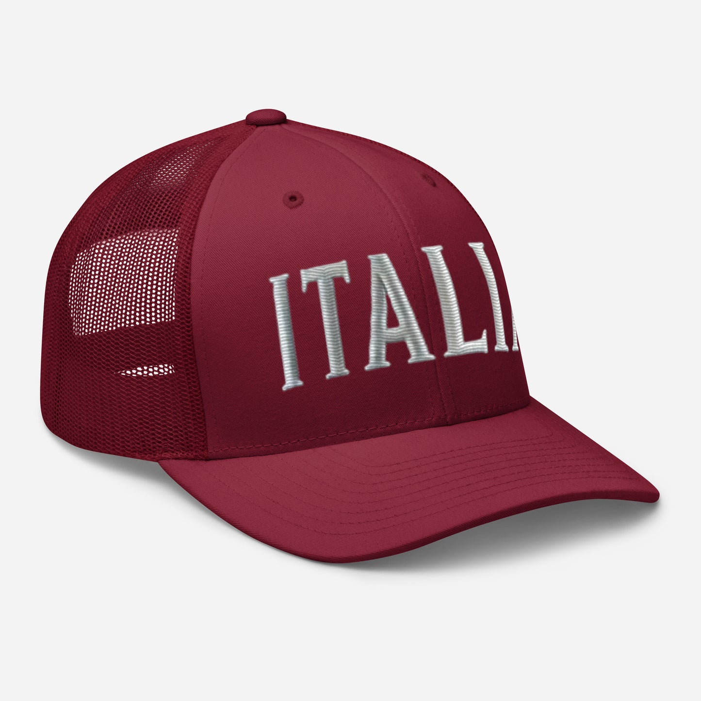 Embroidered Italy Hat – Stylish Trucker Cap for Every Day Italia Hat Vacation Destination