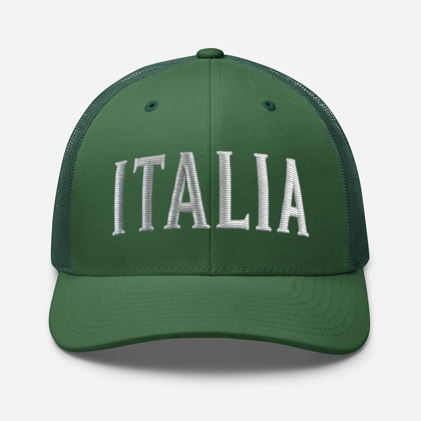 Embroidered Italy Hat – Stylish Trucker Cap for Every Day Italia Hat Vacation Destination